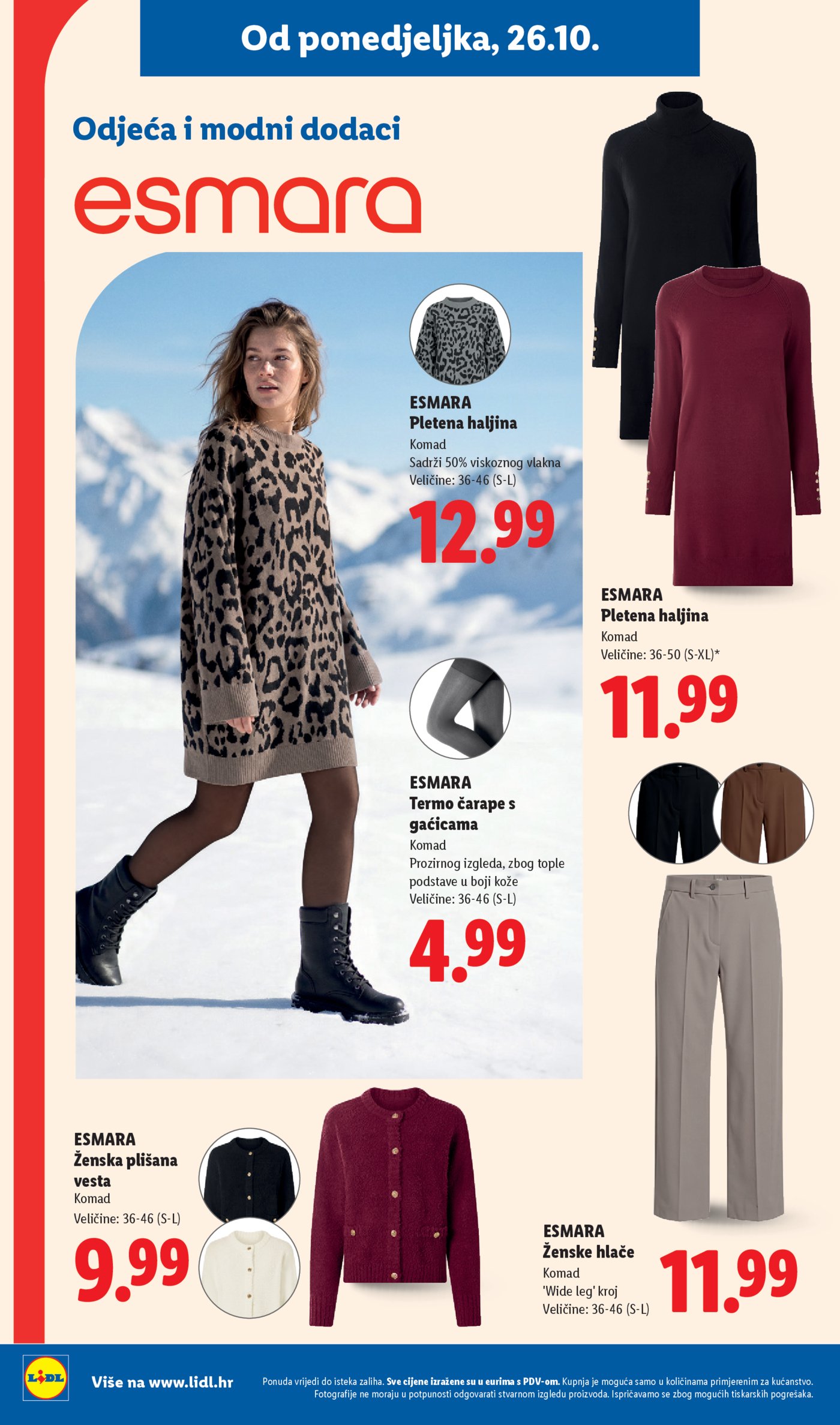 Lidl katalog Super ponuda od ponedjeljka 26.10.-01.11.2026.