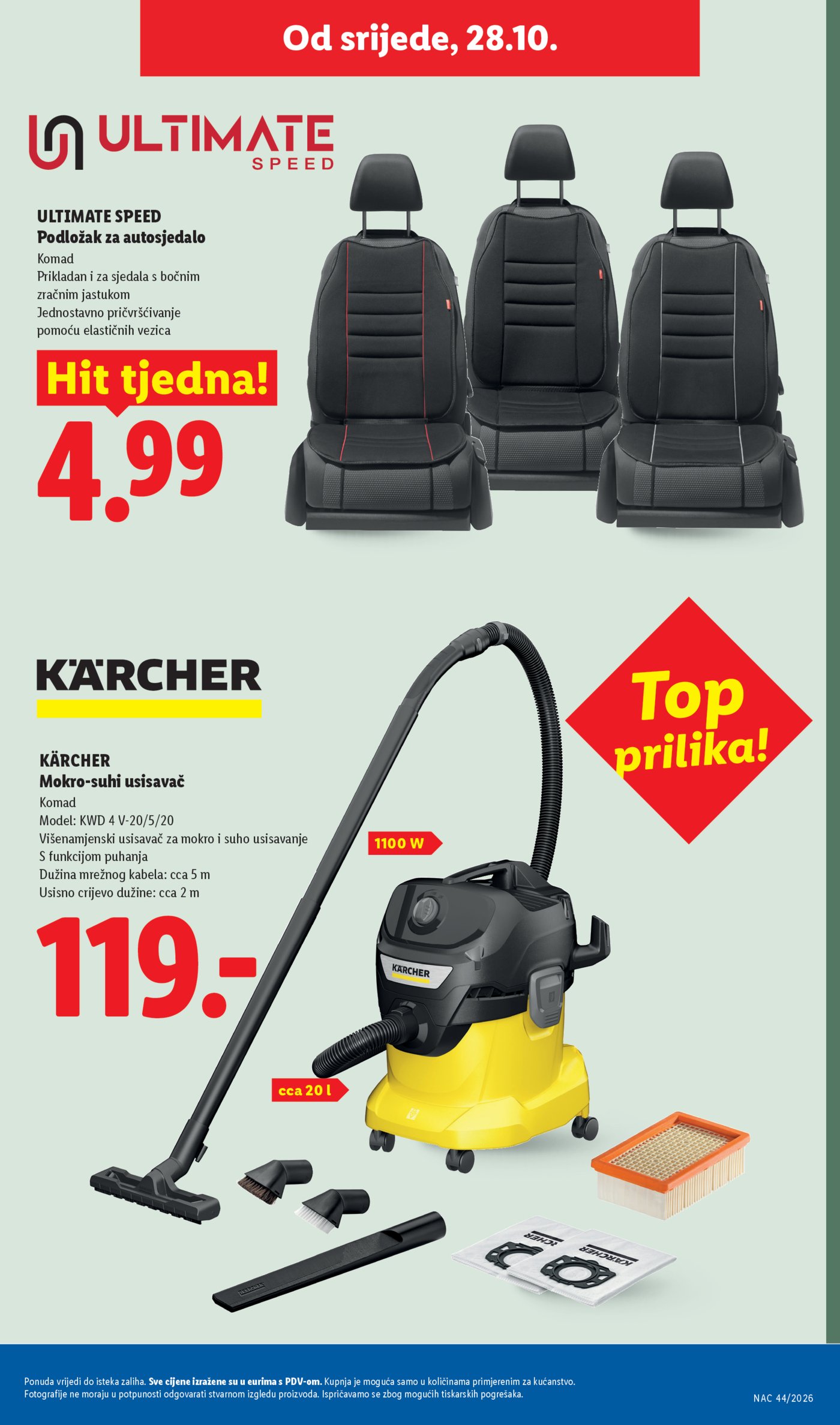 Lidl katalog Super ponuda od ponedjeljka 26.10.-01.11.2026.