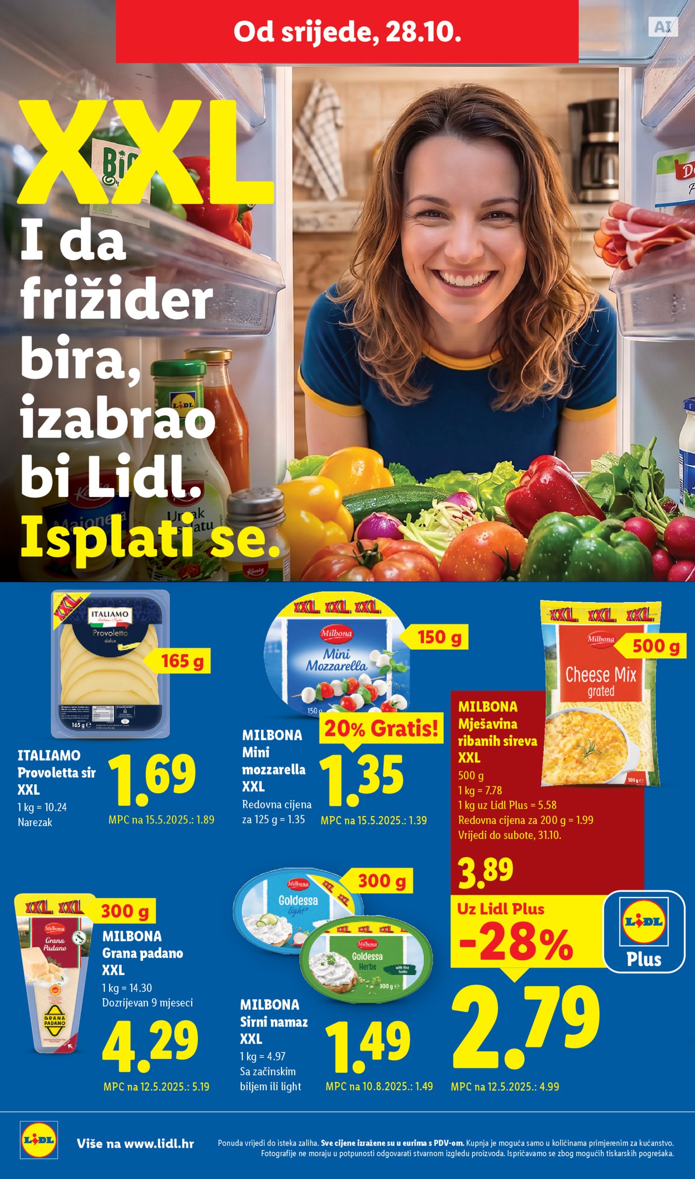 Lidl katalog Super ponuda od ponedjeljka 26.10.-01.11.2026.