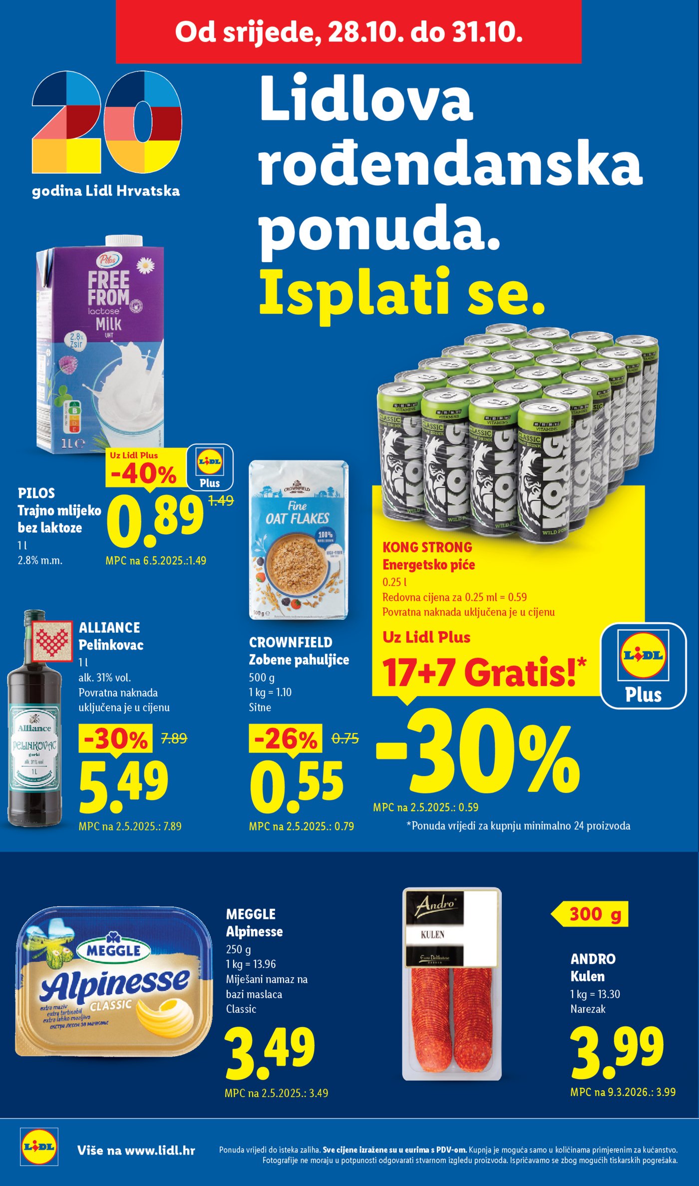 Lidl katalog Super ponuda od ponedjeljka 26.10.-01.11.2026.