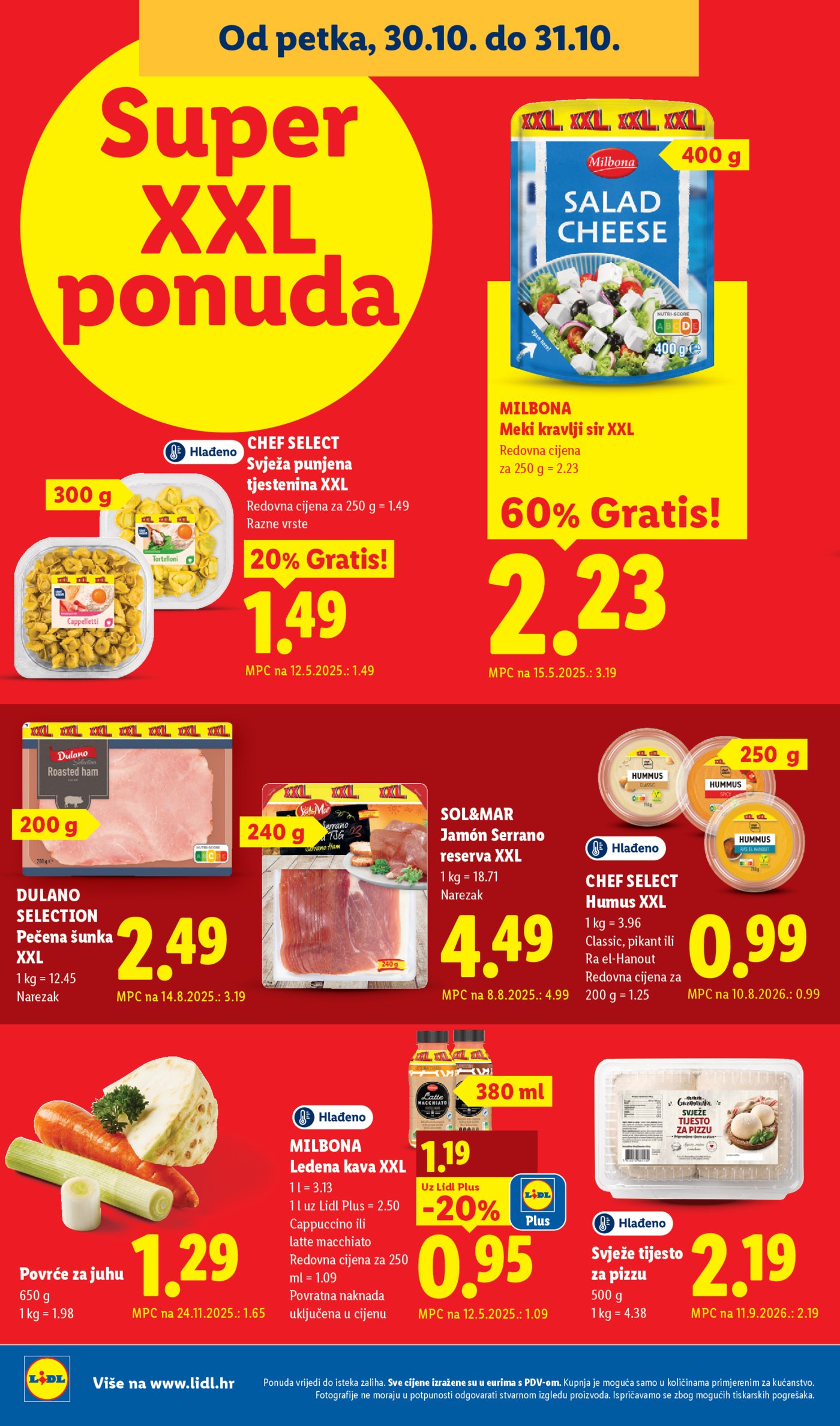 Lidl katalog Super ponuda od ponedjeljka 26.10.-01.11.2026.