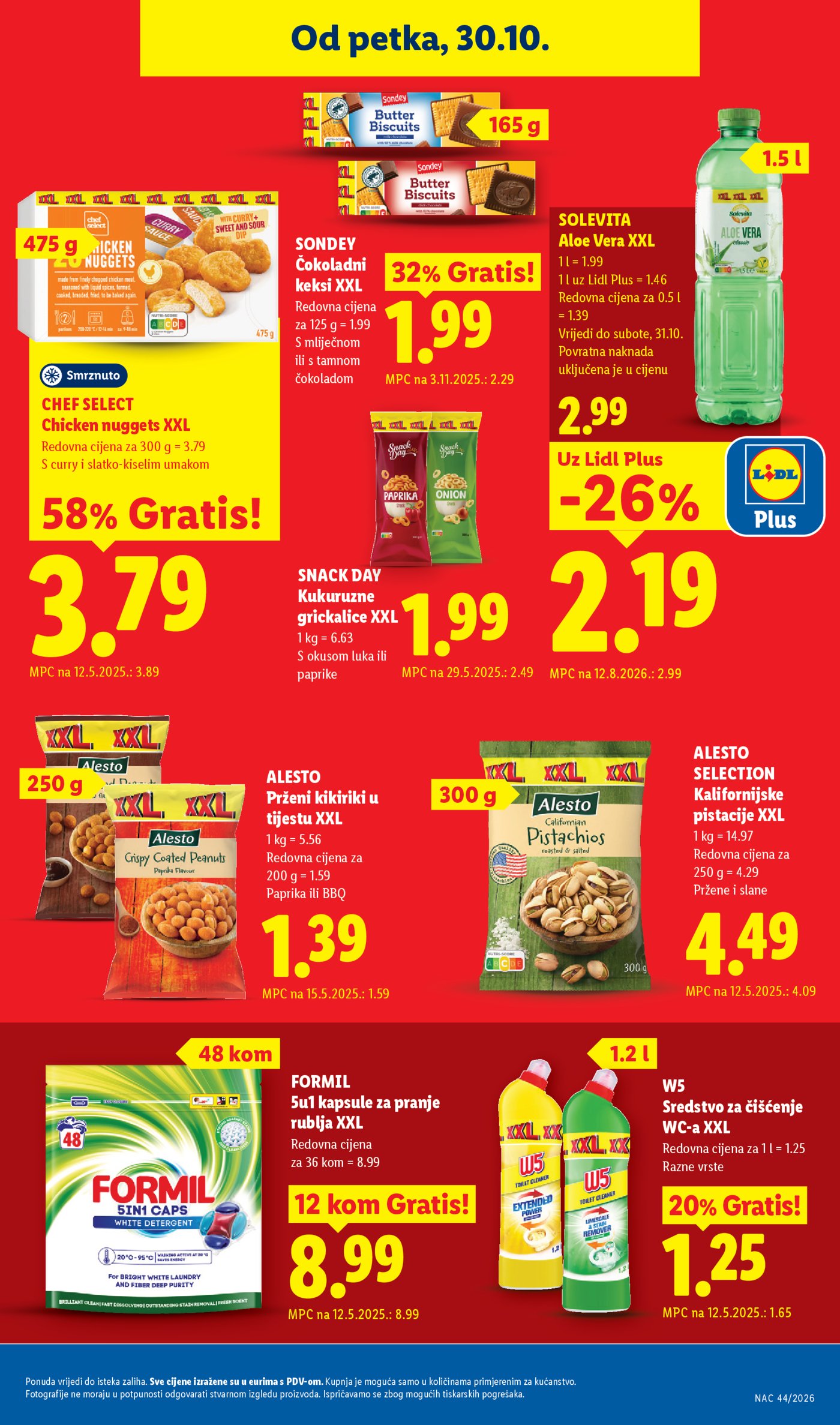 Lidl katalog Super ponuda od ponedjeljka 26.10.-01.11.2026.