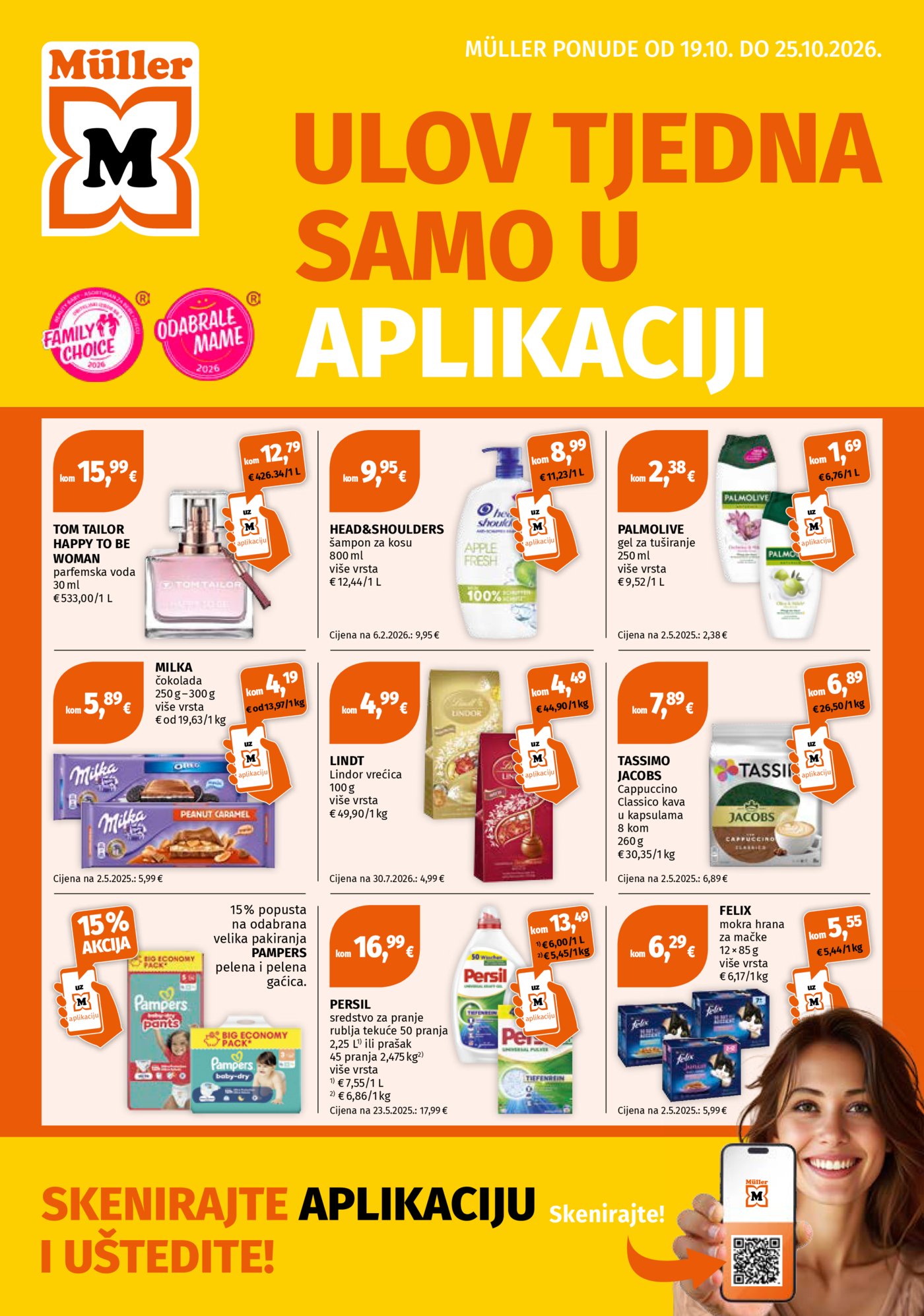 Muller katalog Akcija 19.10. - 25.10.2026.