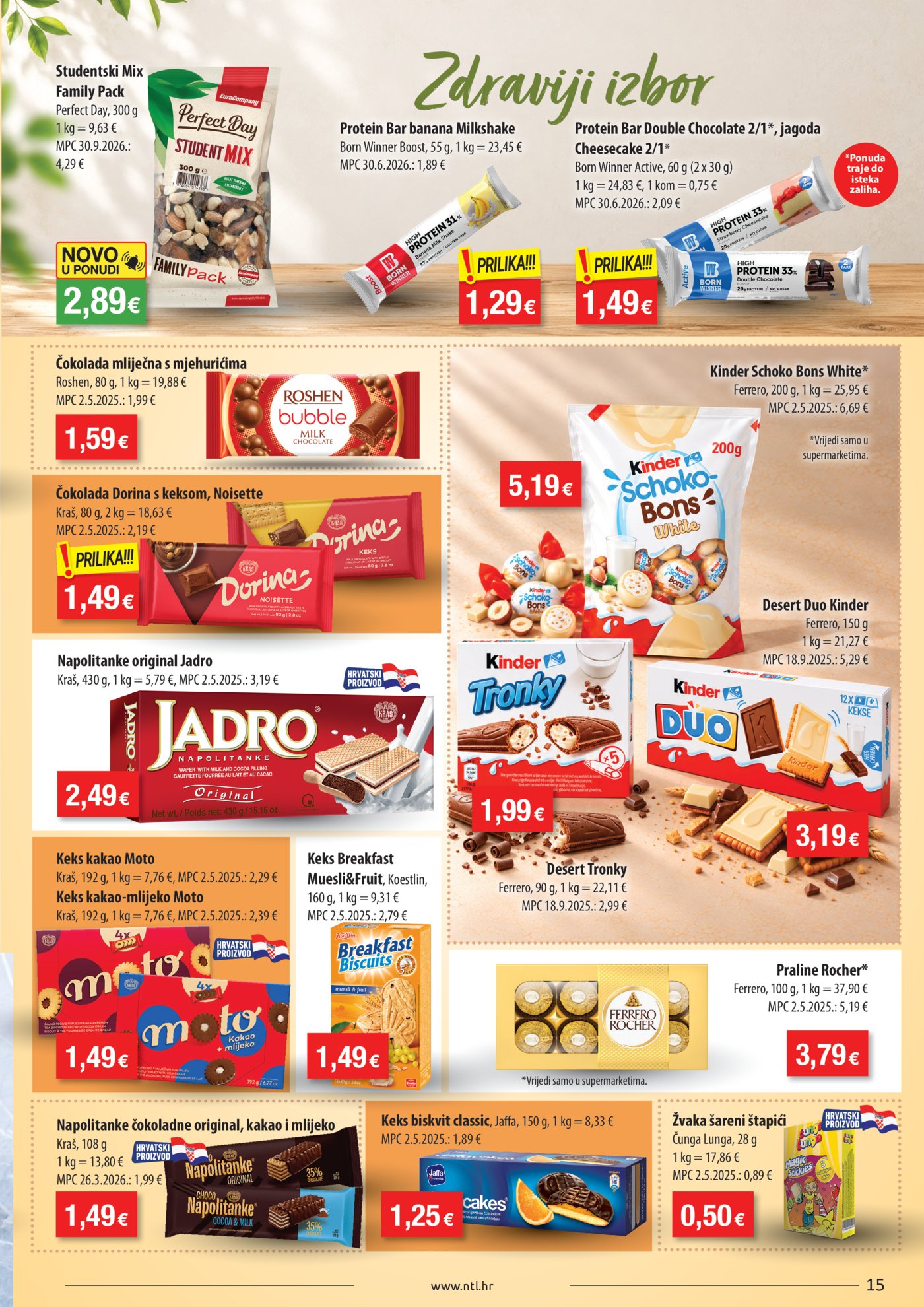 NTL katalog Akcija 21.10. - 27.10.2026. Istok, Sjever