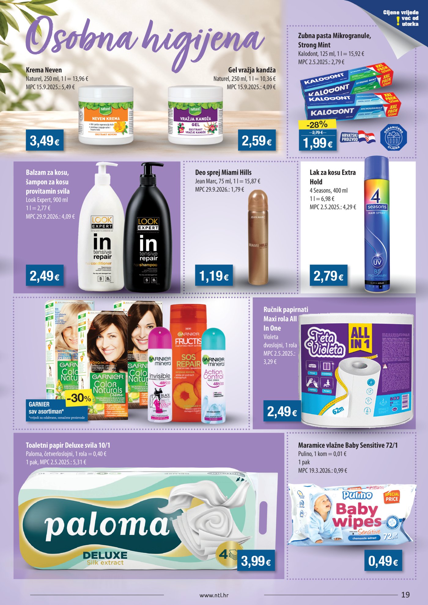 NTL katalog Akcija 21.10. - 27.10.2026. Istok, Sjever