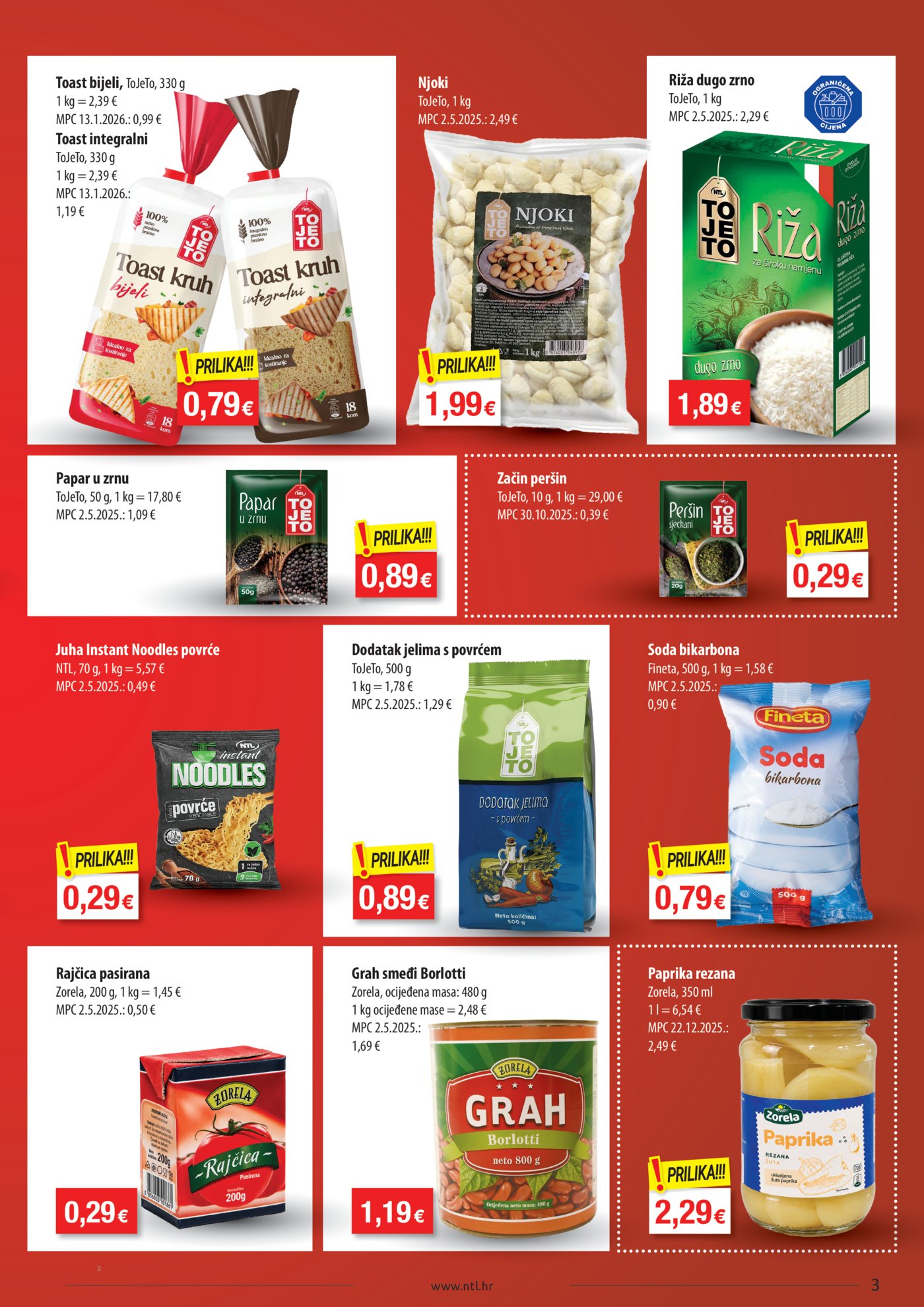 NTL katalog Akcija 21.10. - 27.10.2026. Istok, Sjever