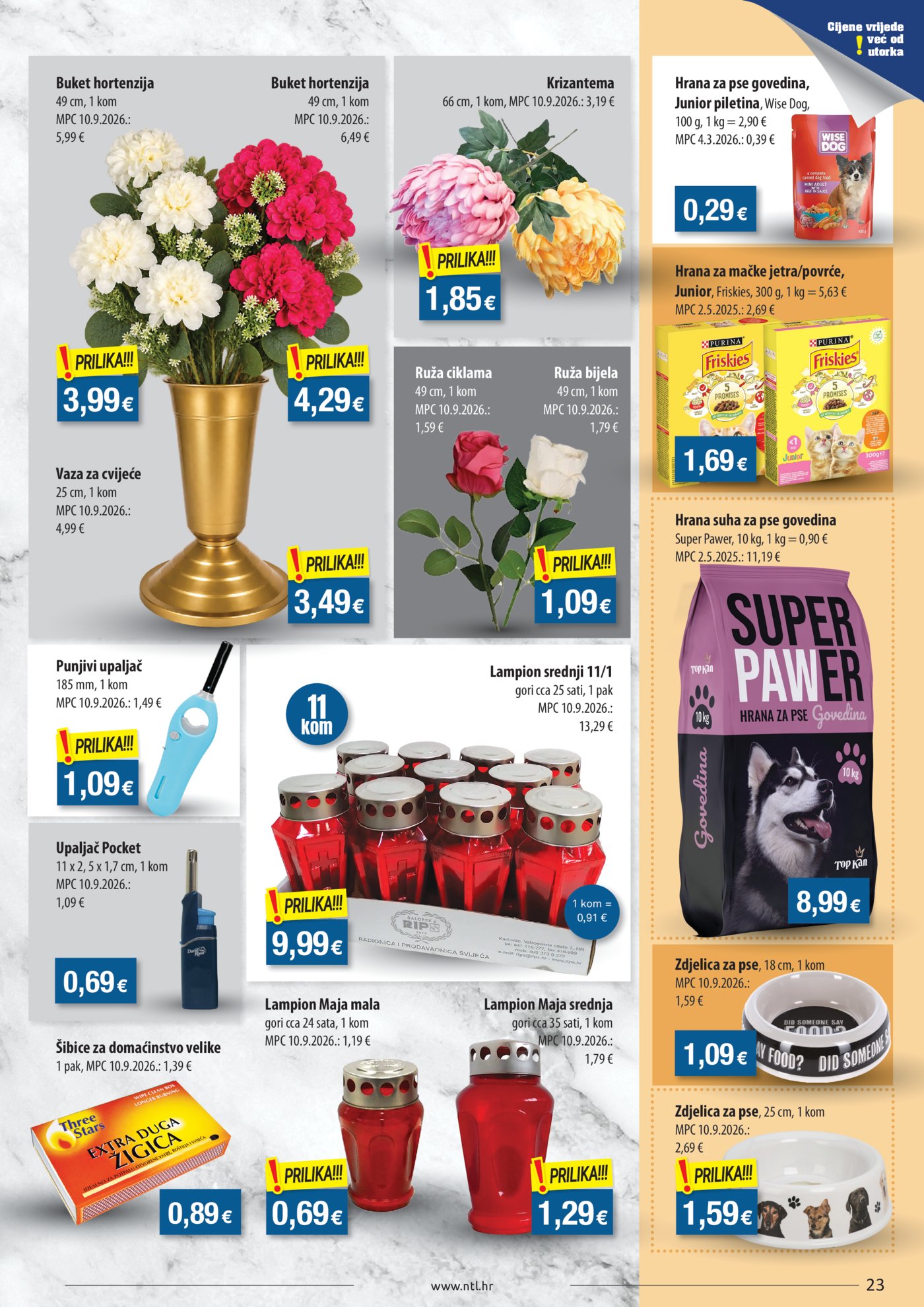 NTL katalog Akcija 21.10. - 27.10.2026. Istok, Sjever