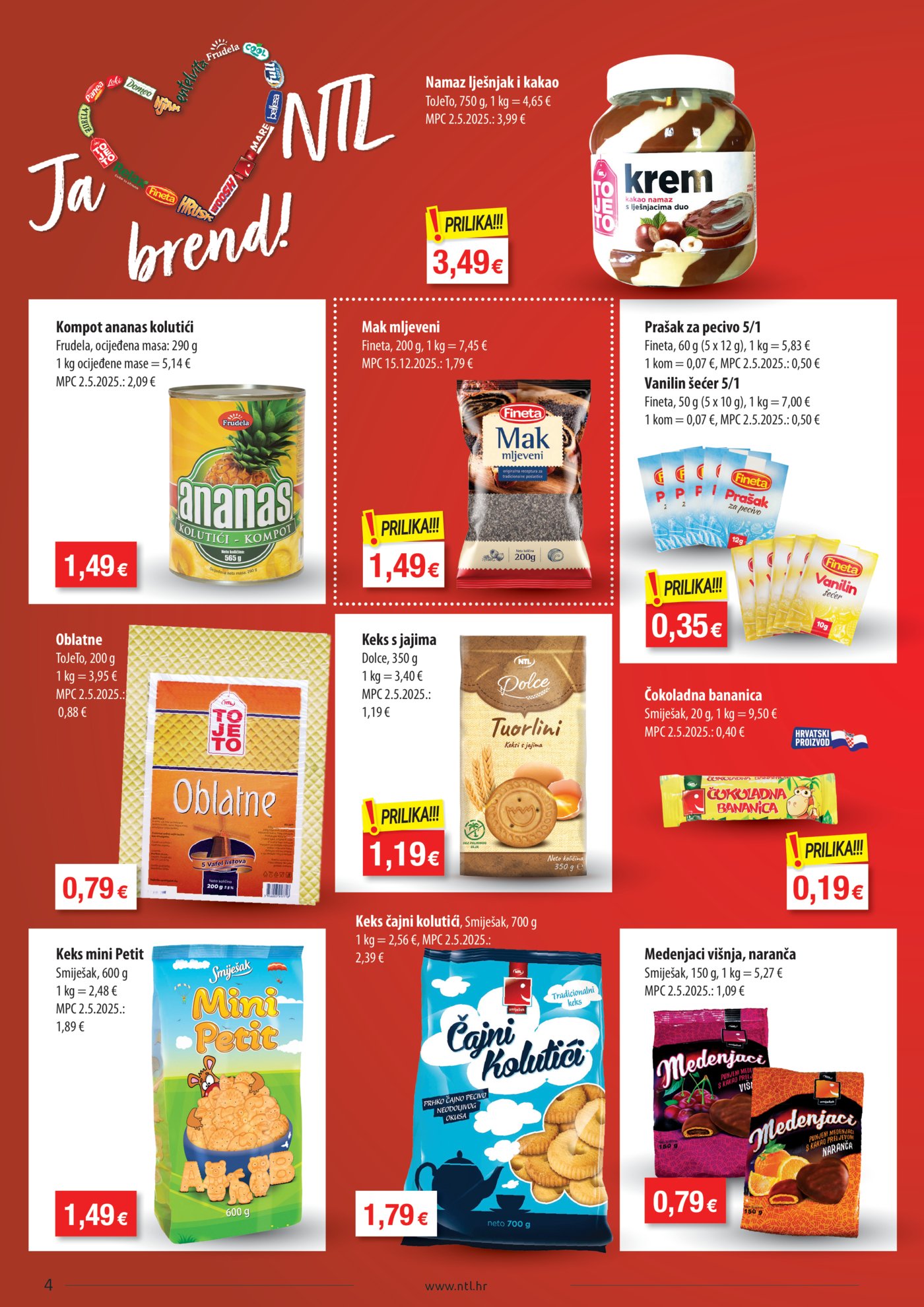 NTL katalog Akcija 21.10. - 27.10.2026. Istok, Sjever
