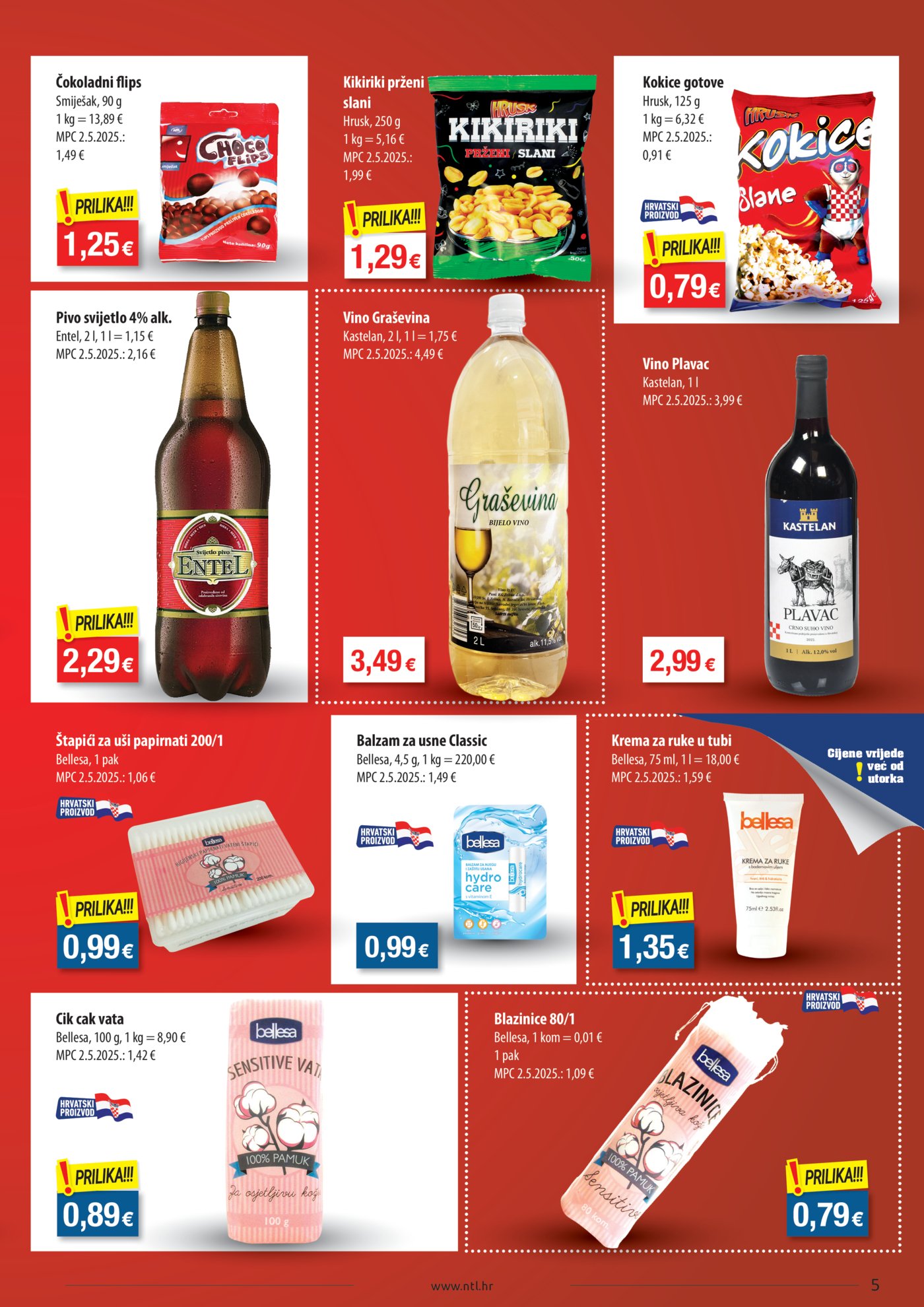 NTL katalog Akcija 21.10. - 27.10.2026. Istok, Sjever