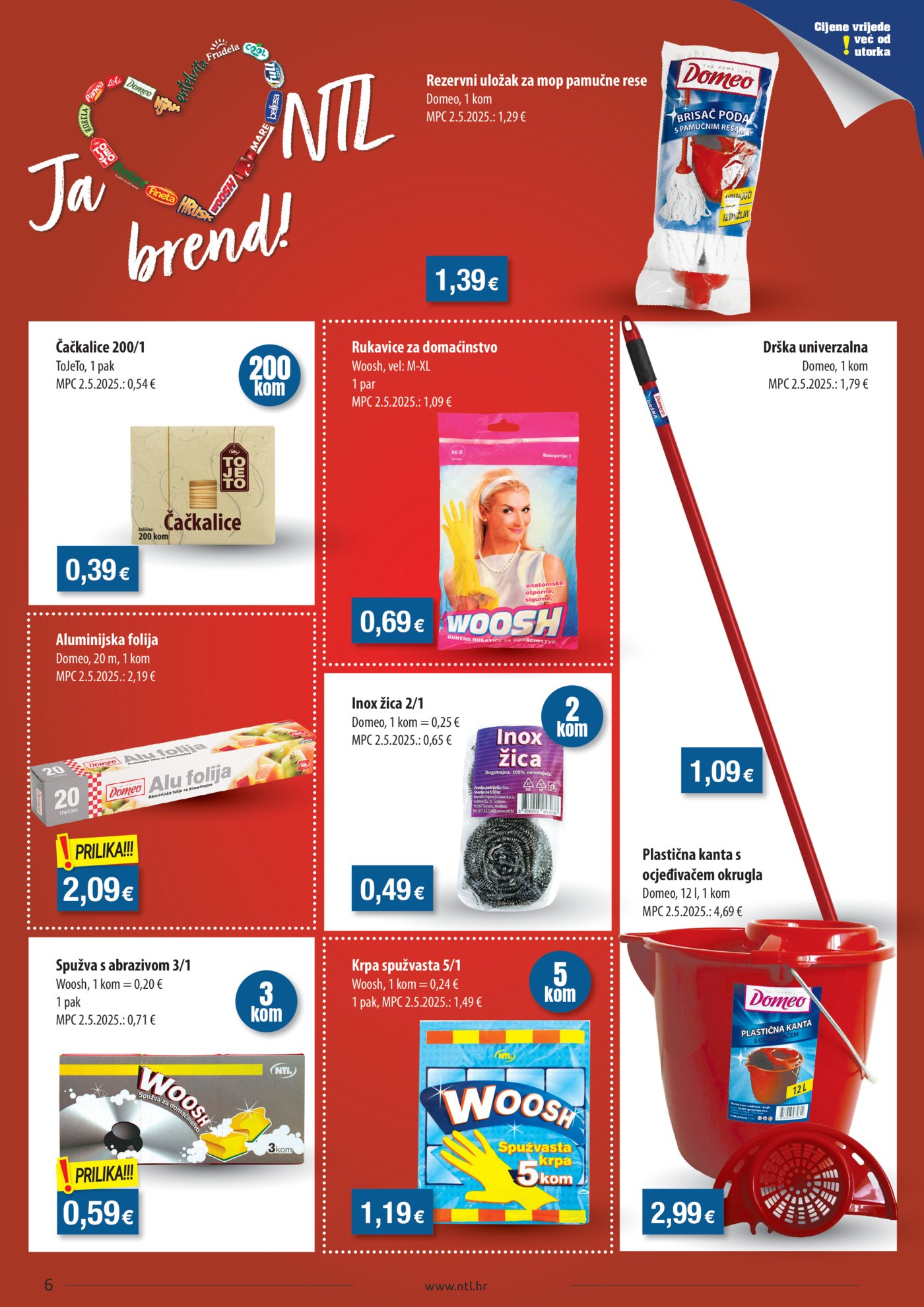 NTL katalog Akcija 21.10. - 27.10.2026. Istok, Sjever