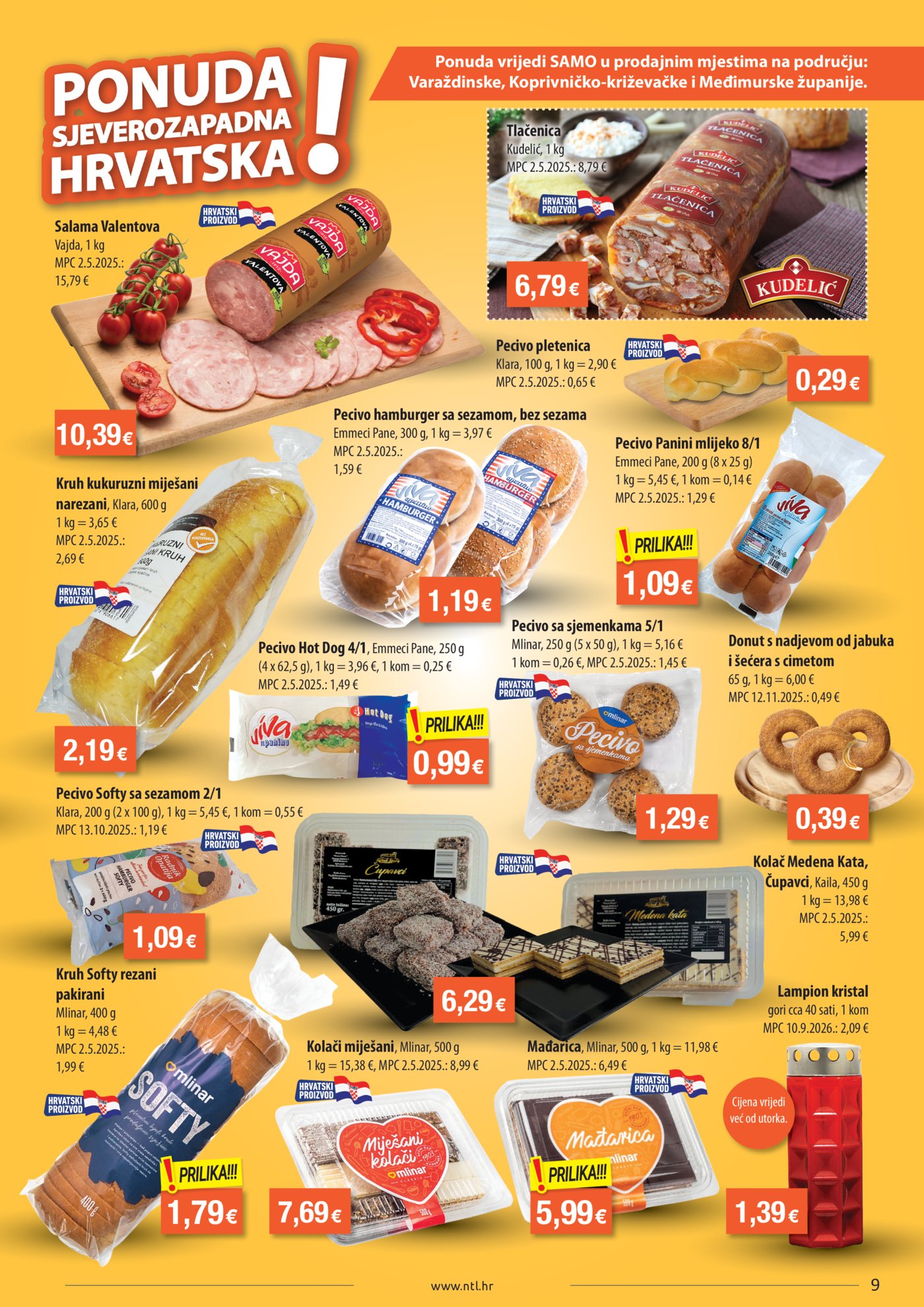 NTL katalog Akcija 21.10. - 27.10.2026. Istok, Sjever