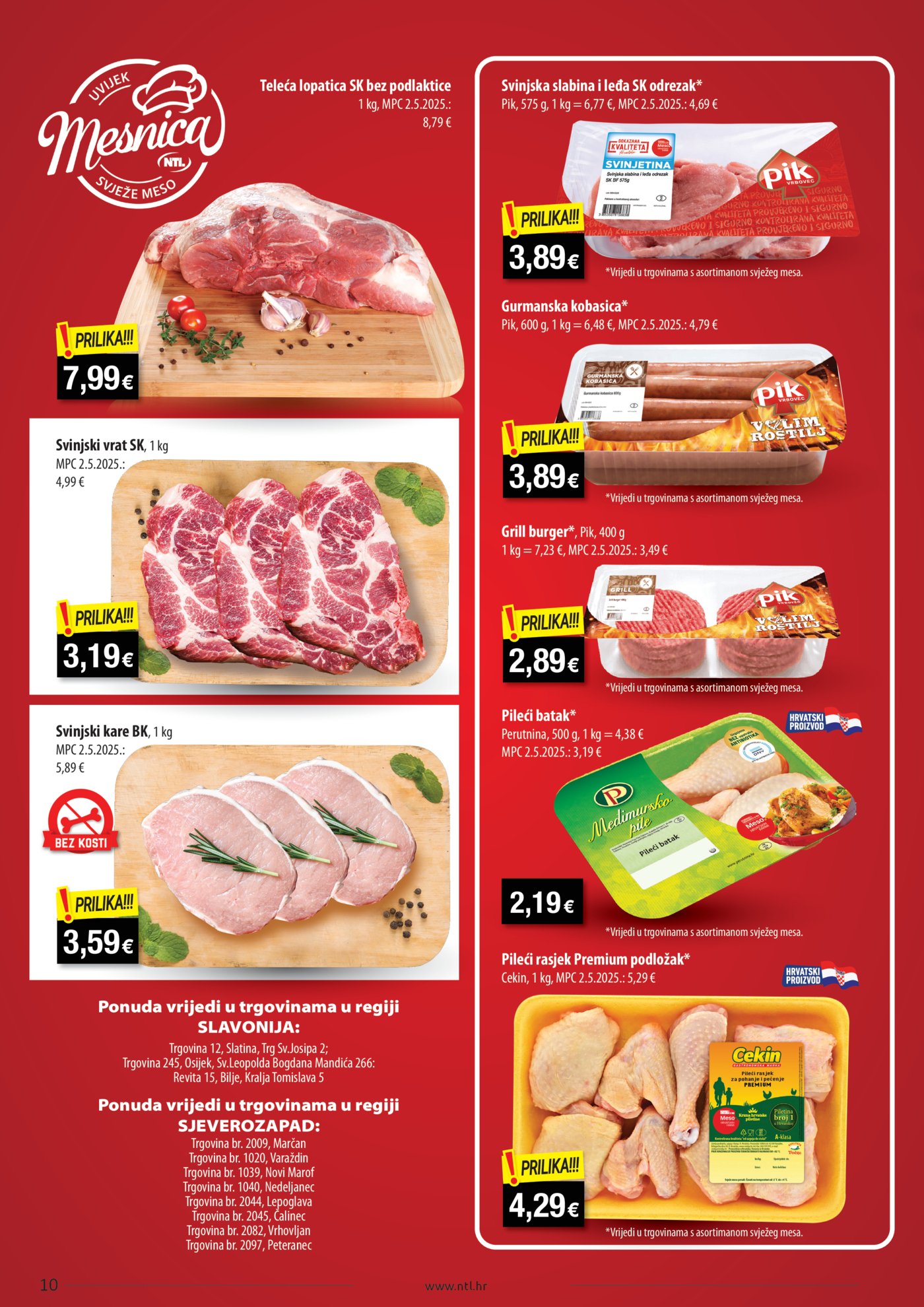 NTL katalog Akcija 21.10. - 27.10.2026. Istok, Sjever