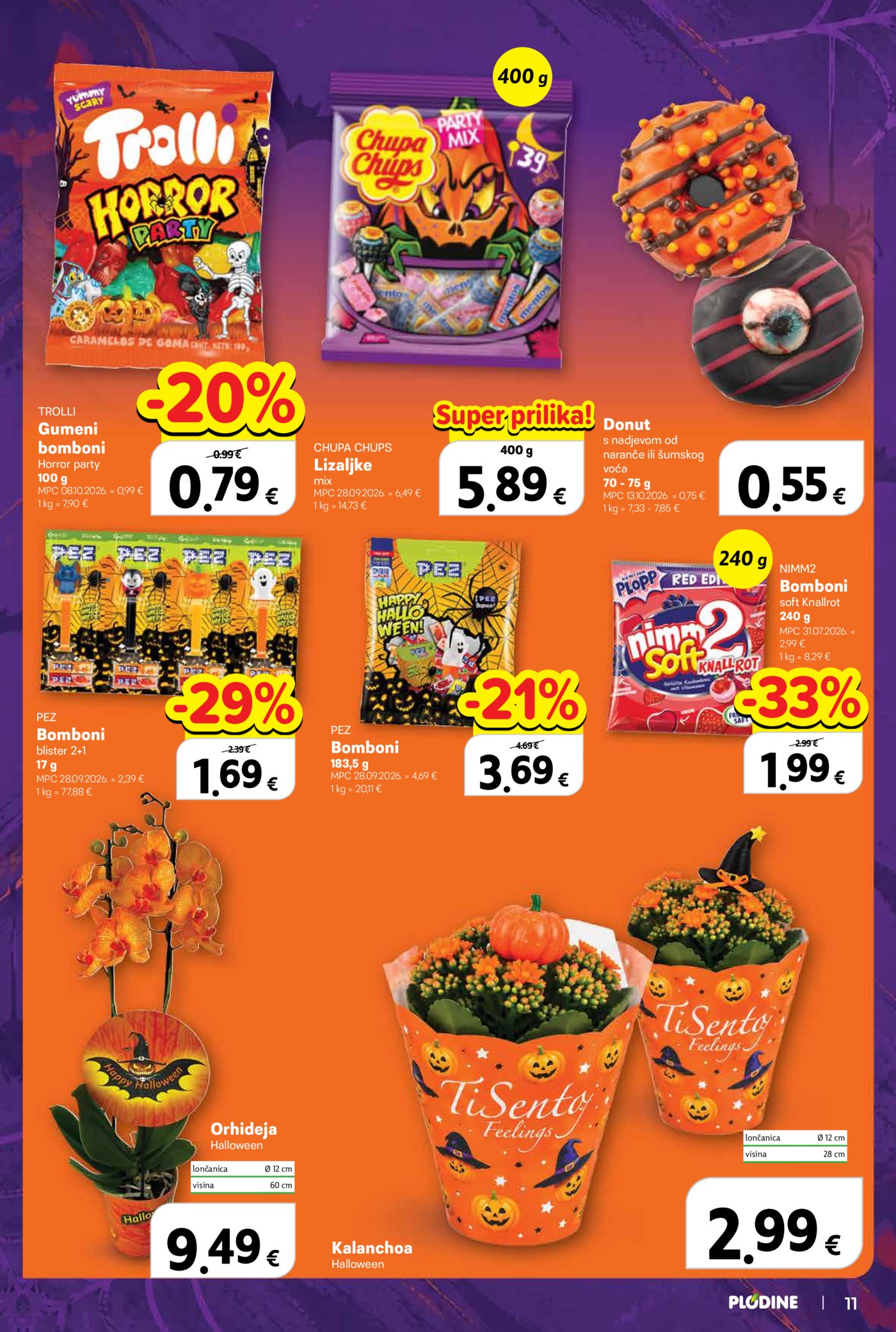 Plodine katalog Akcija 21.10. - 27.10.2026.