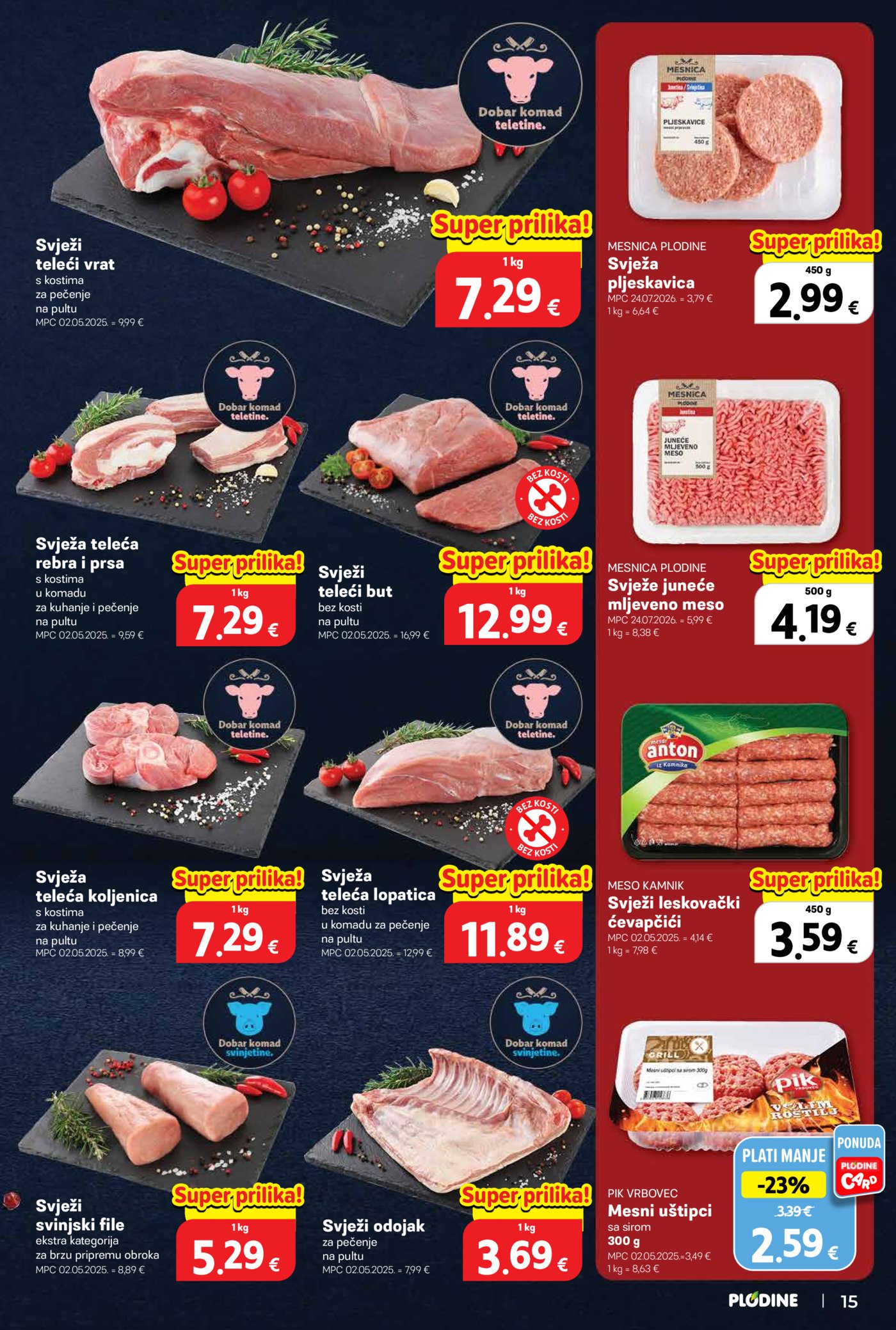 Plodine katalog Akcija 21.10. - 27.10.2026.