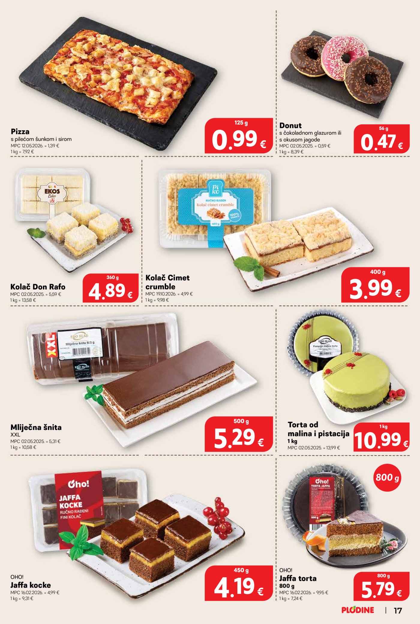 Plodine katalog Akcija 21.10. - 27.10.2026.