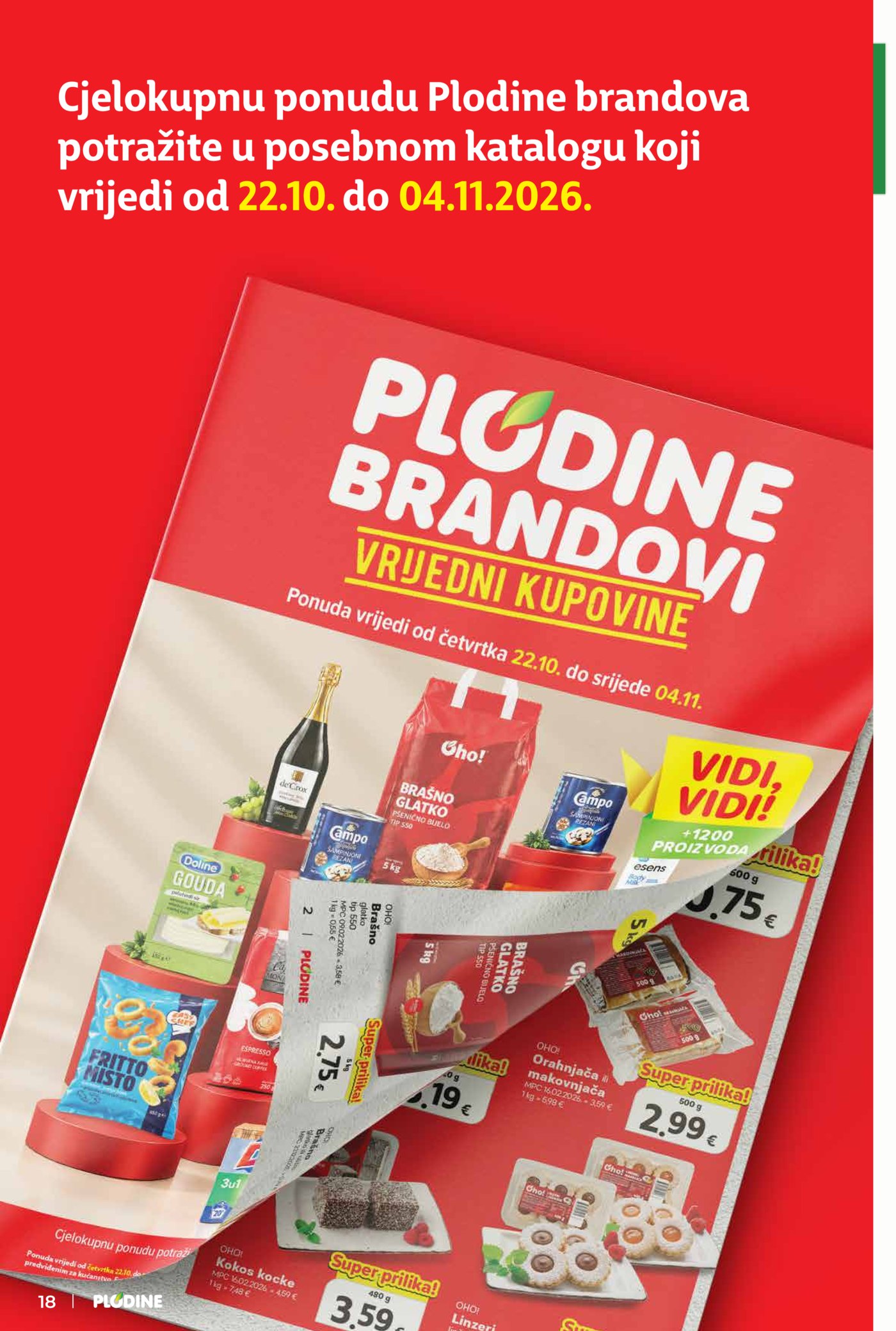 Plodine katalog Akcija 21.10. - 27.10.2026.