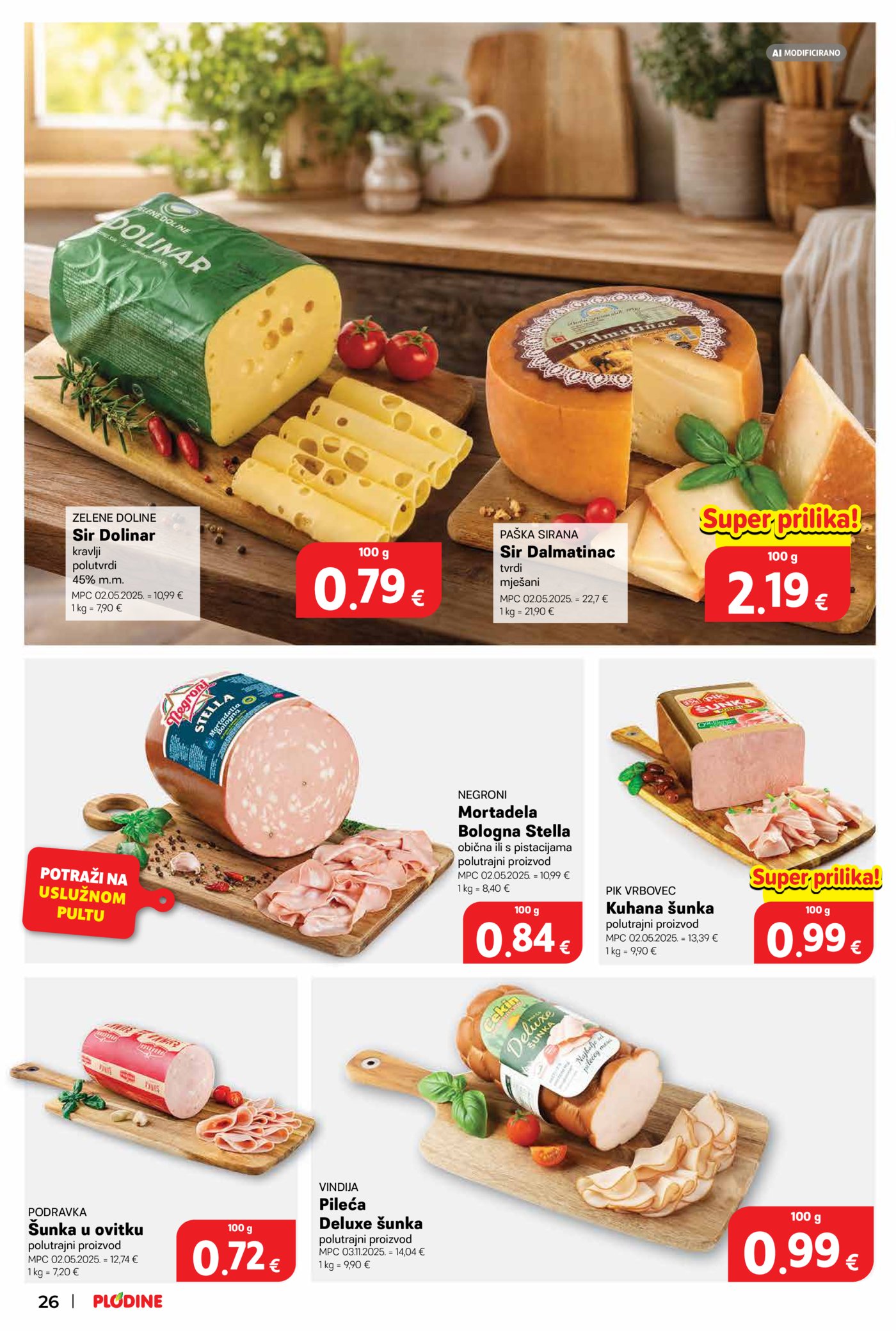 Plodine katalog Akcija 21.10. - 27.10.2026.