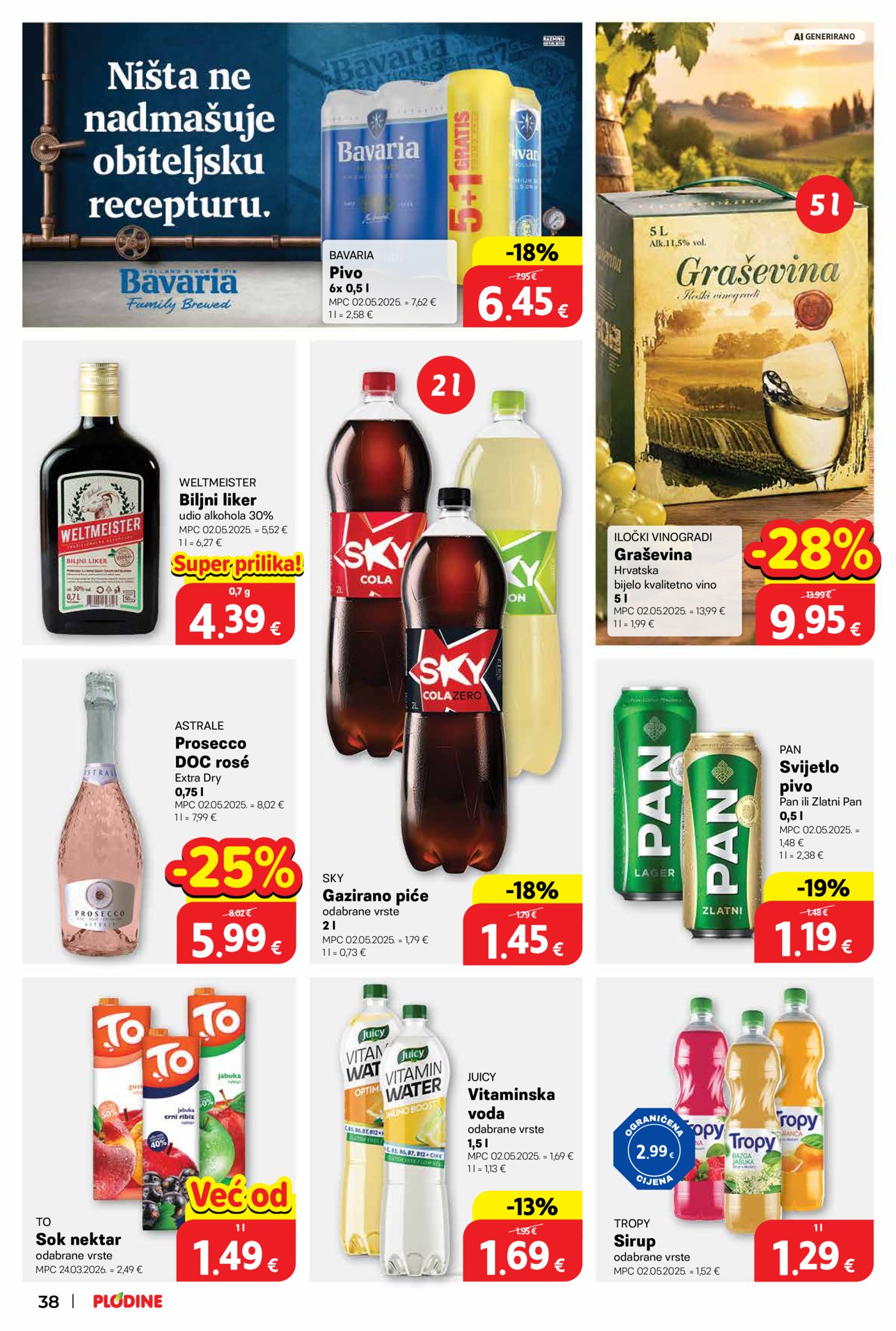 Plodine katalog Akcija 21.10. - 27.10.2026.