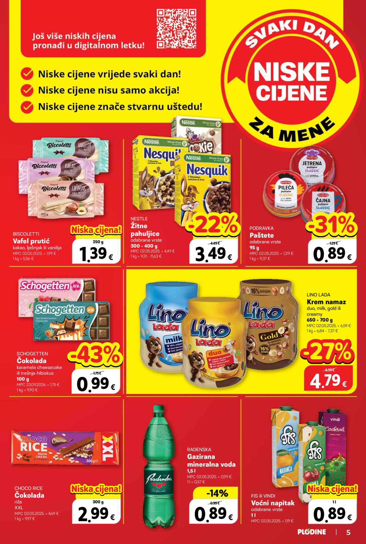 Plodine katalog Akcija 21.10. - 27.10.2026.