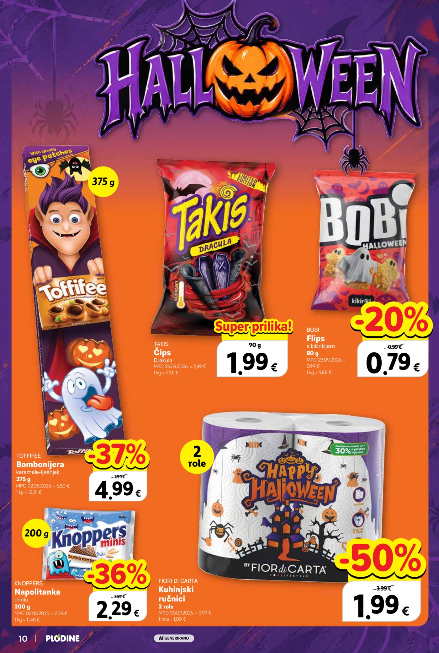 Plodine katalog Akcija 21.10. - 27.10.2026.