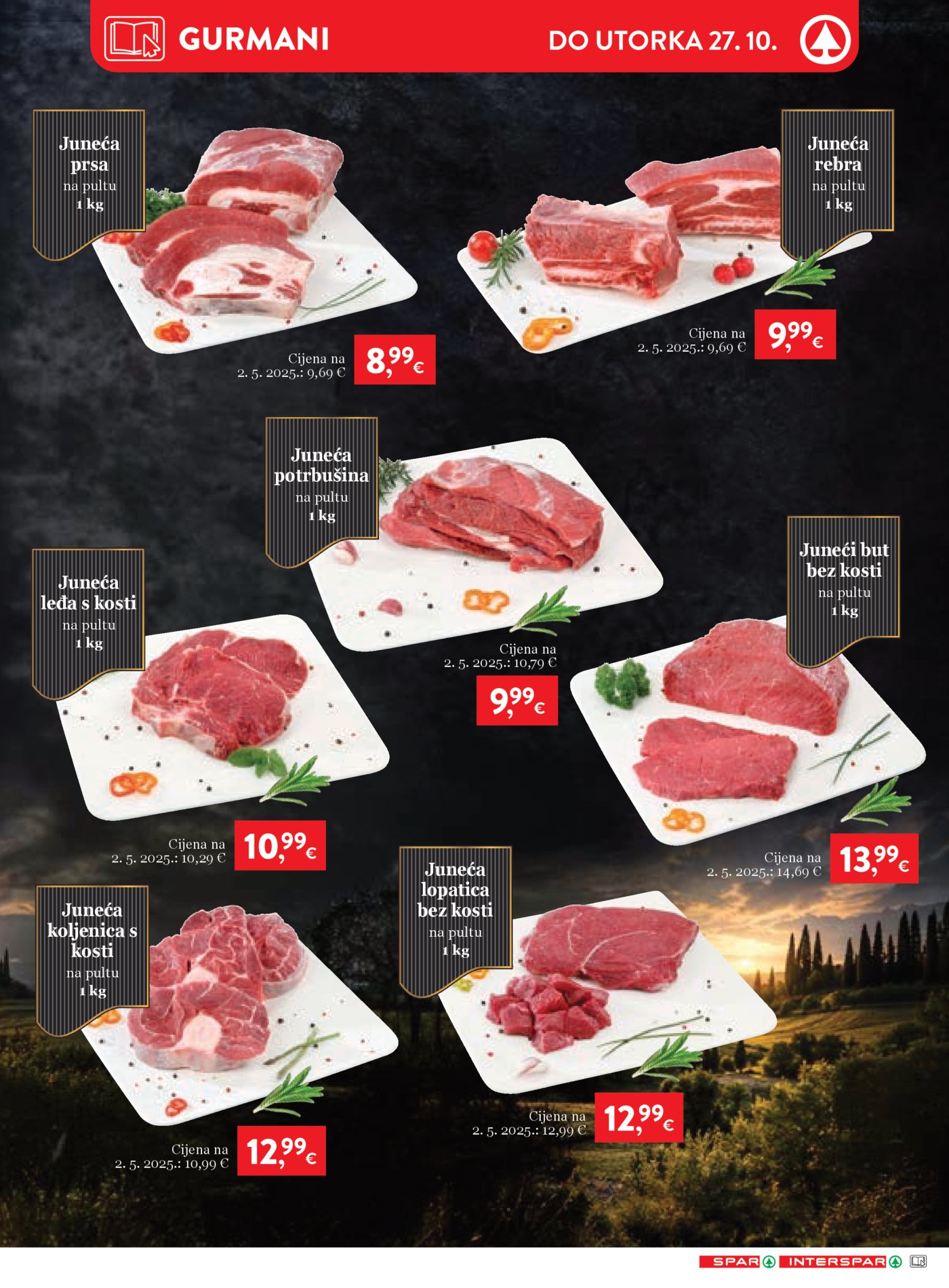SPAR INTERSPAR katalog Akcija 21.10. - 27.10.2026.