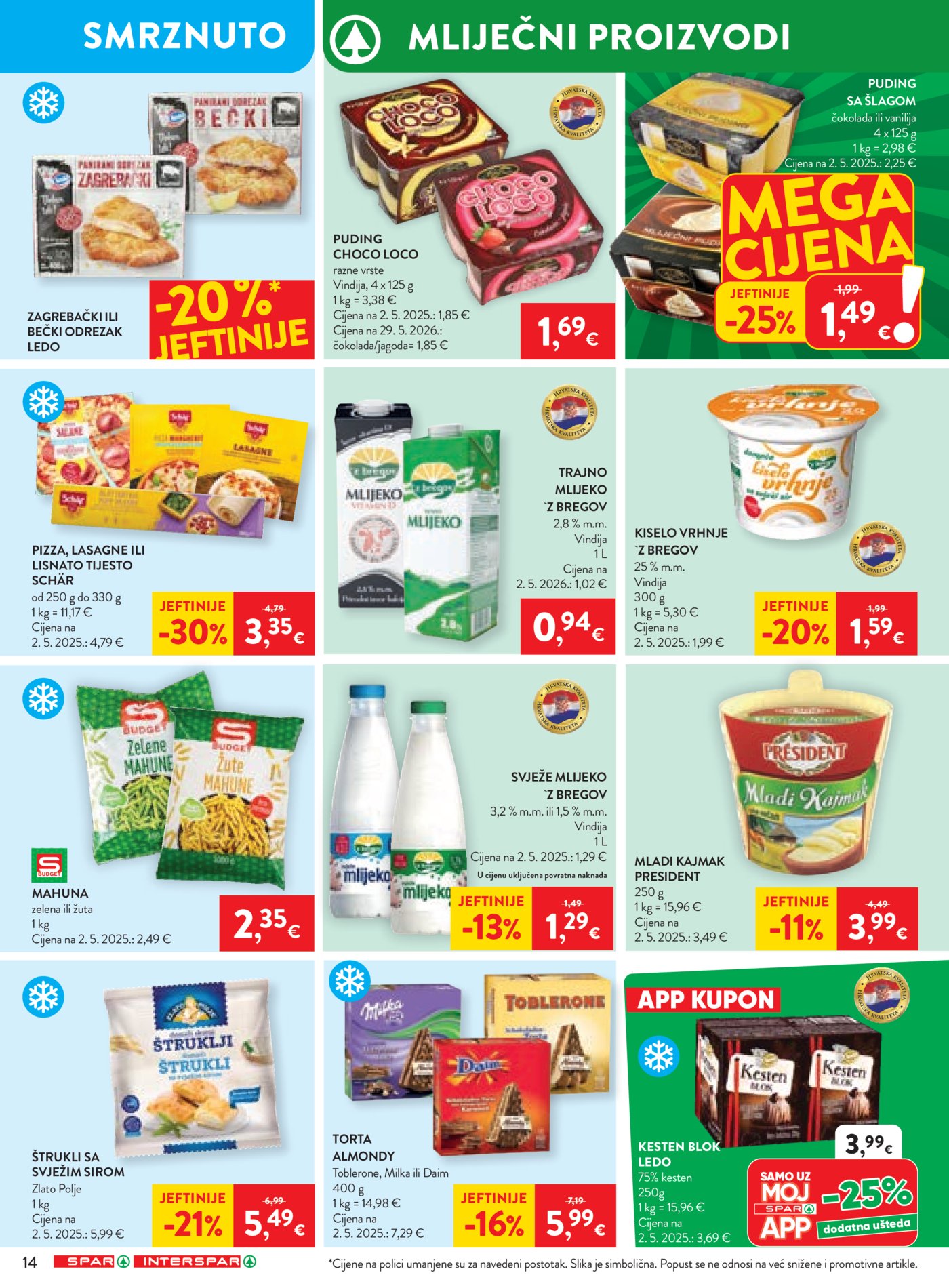 SPAR INTERSPAR katalog Akcija 21.10. - 27.10.2026.