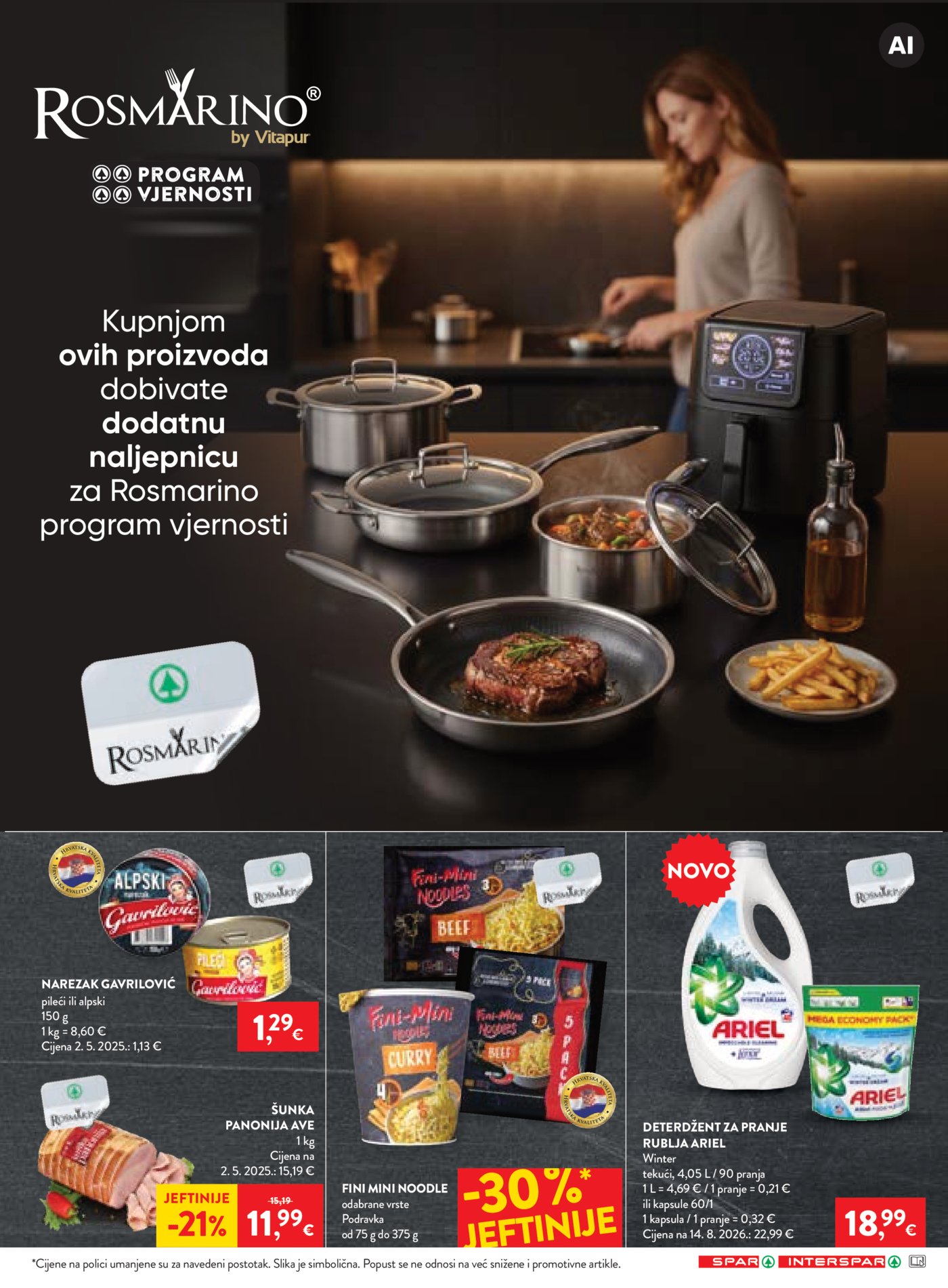 SPAR INTERSPAR katalog Akcija 21.10. - 27.10.2026.