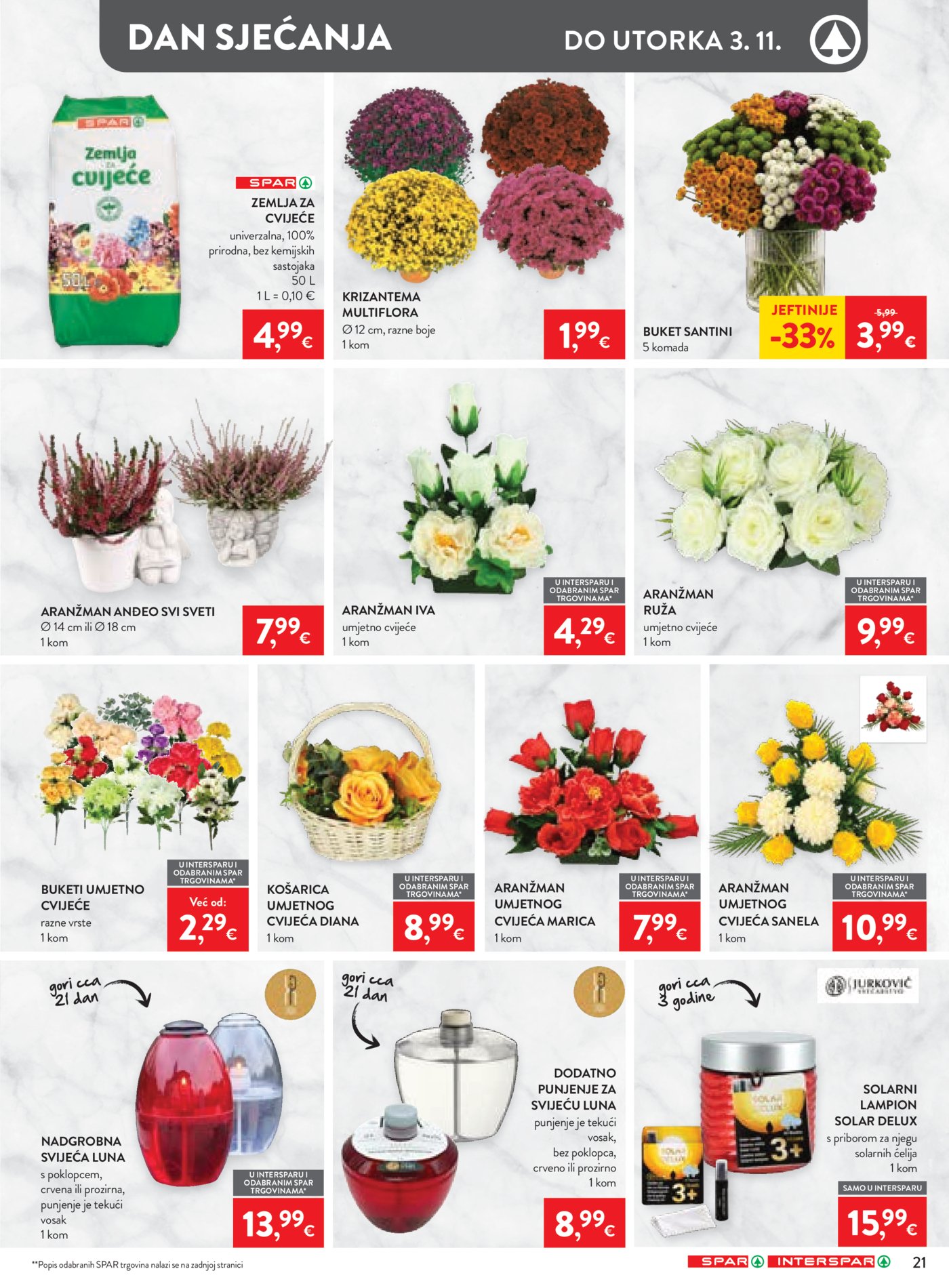 SPAR INTERSPAR katalog Akcija 21.10. - 27.10.2026.