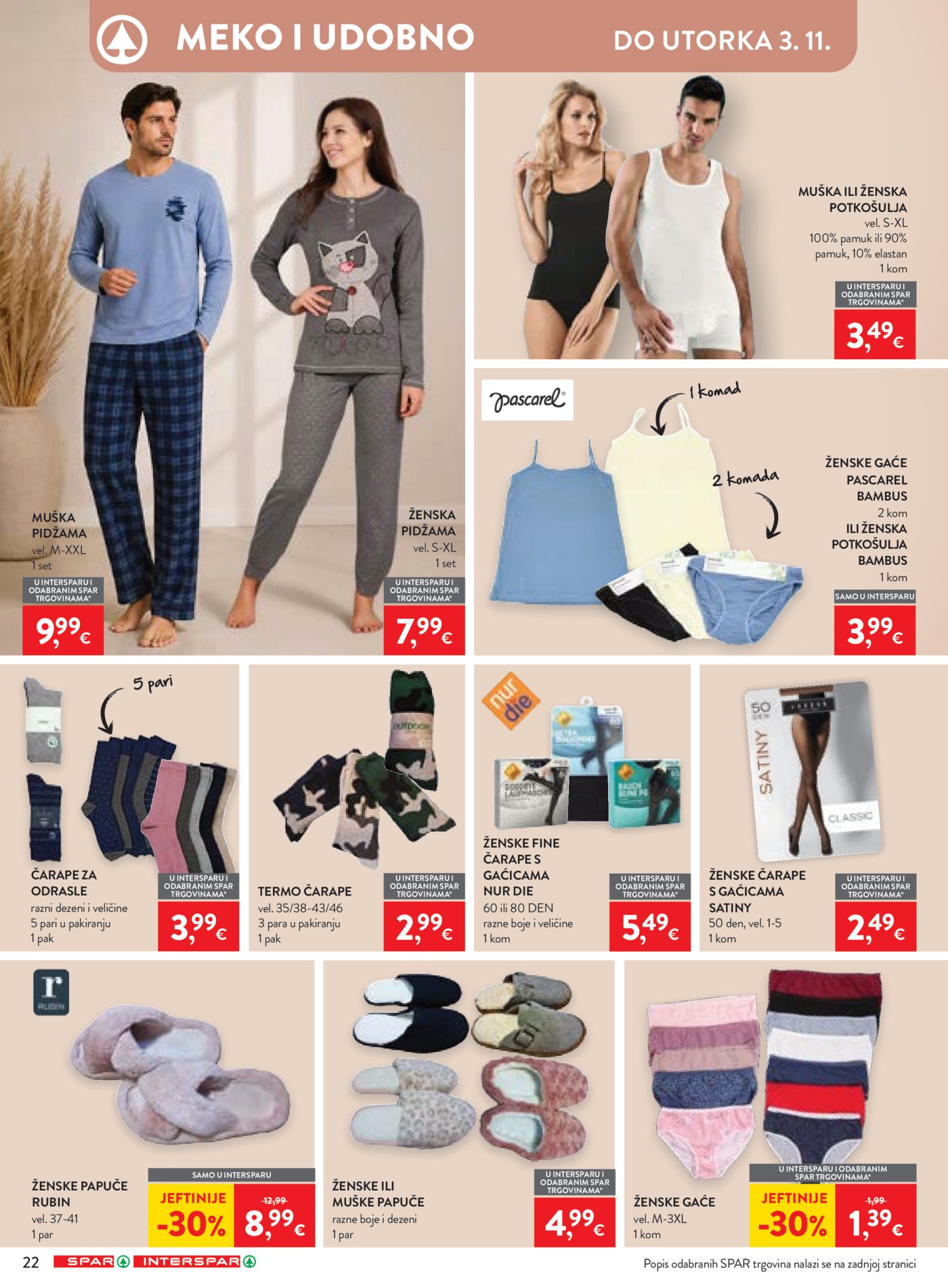 SPAR INTERSPAR katalog Akcija 21.10. - 27.10.2026.
