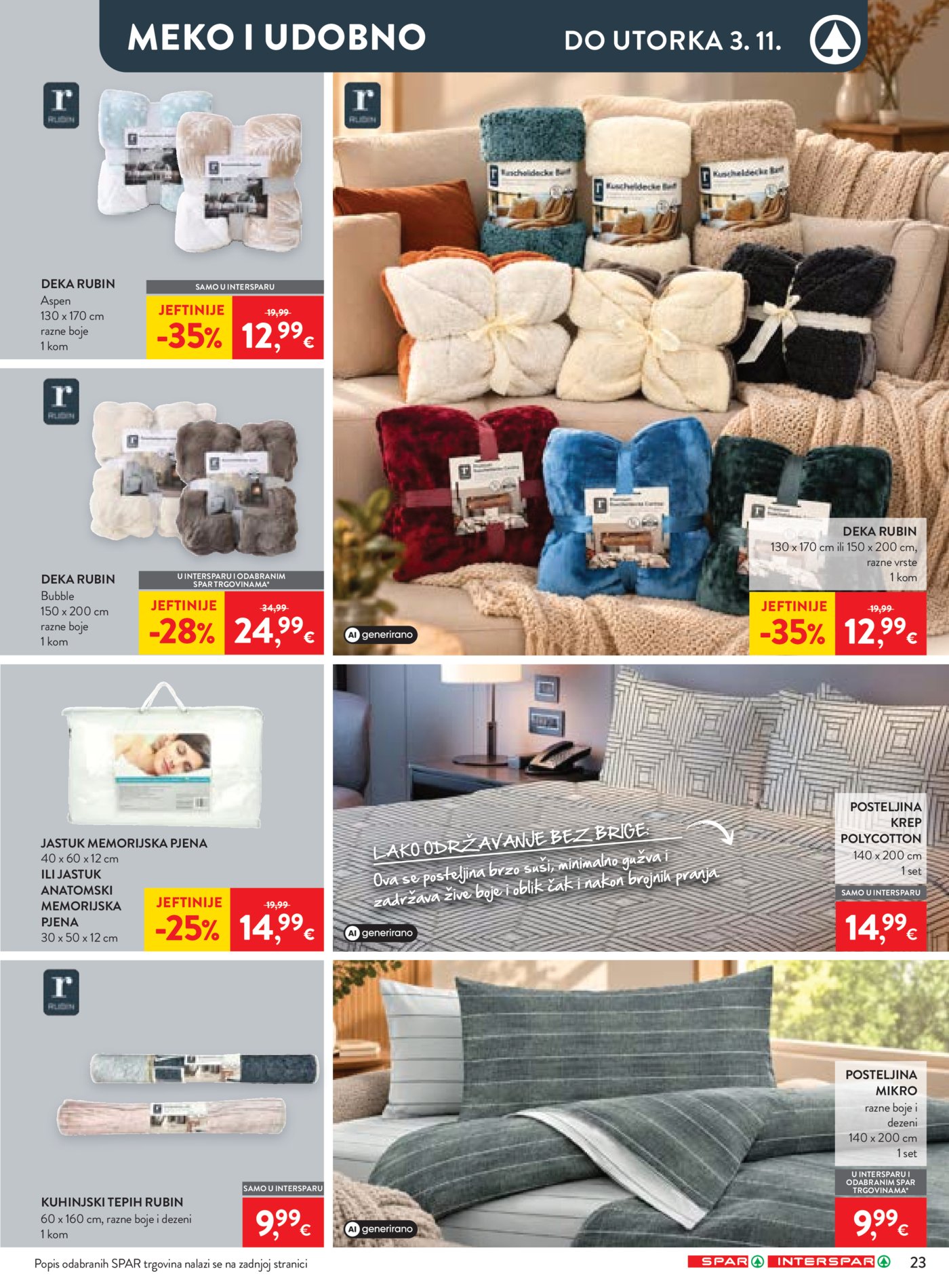 SPAR INTERSPAR katalog Akcija 21.10. - 27.10.2026.