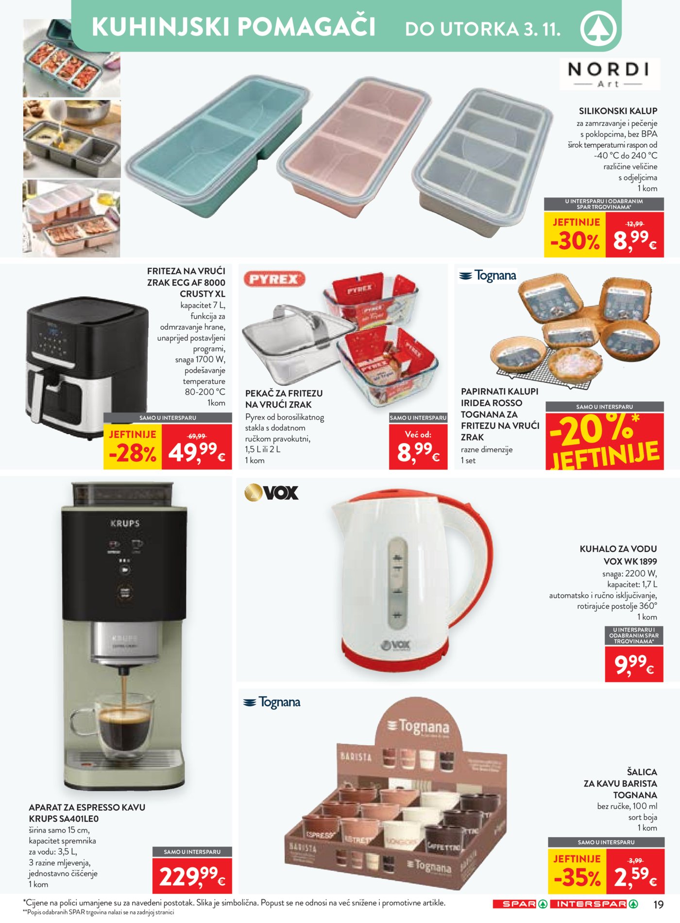 SPAR INTERSPAR katalog Akcija 21.10. - 27.10.2026.