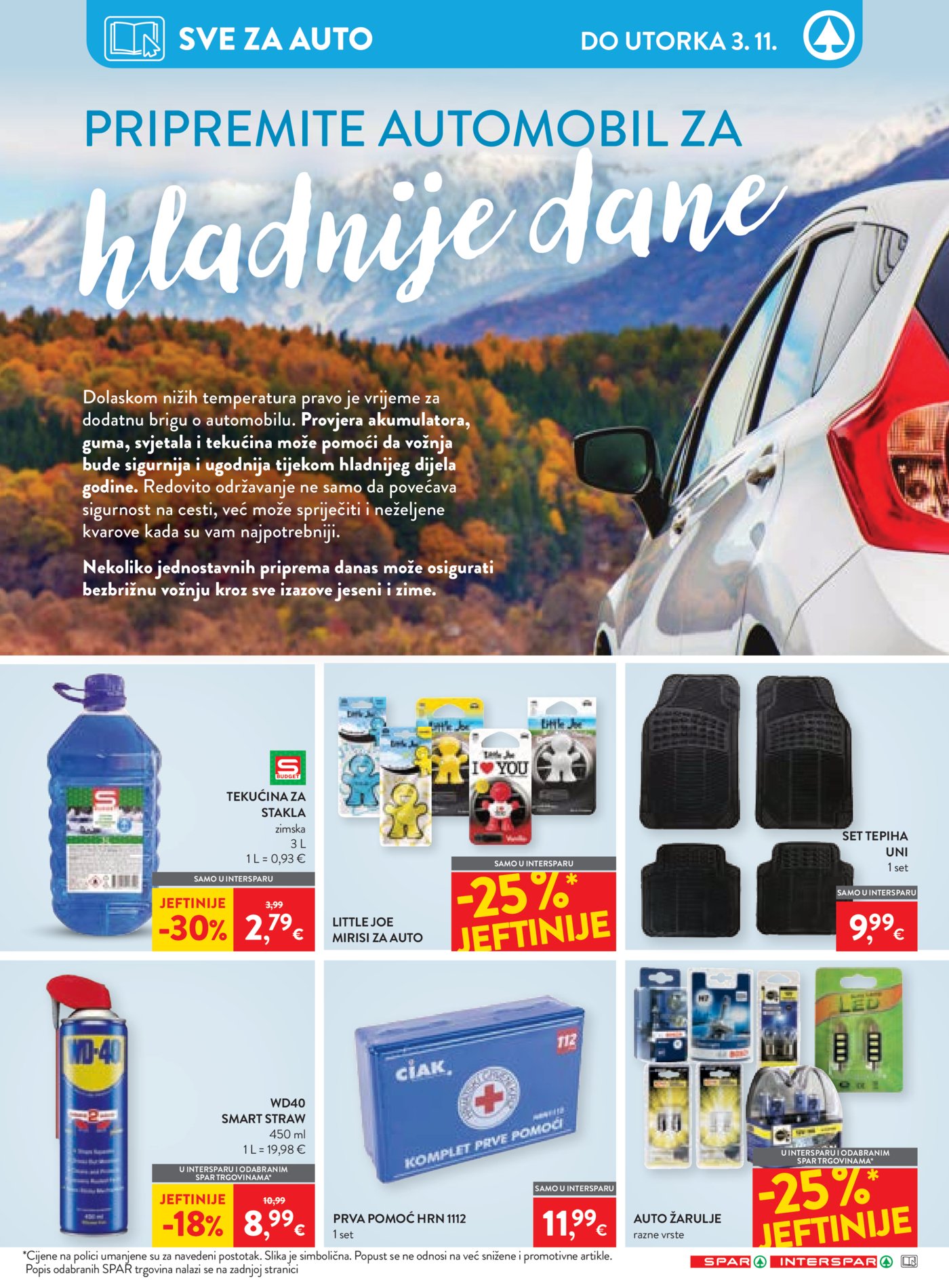 SPAR INTERSPAR katalog Akcija 21.10. - 27.10.2026.