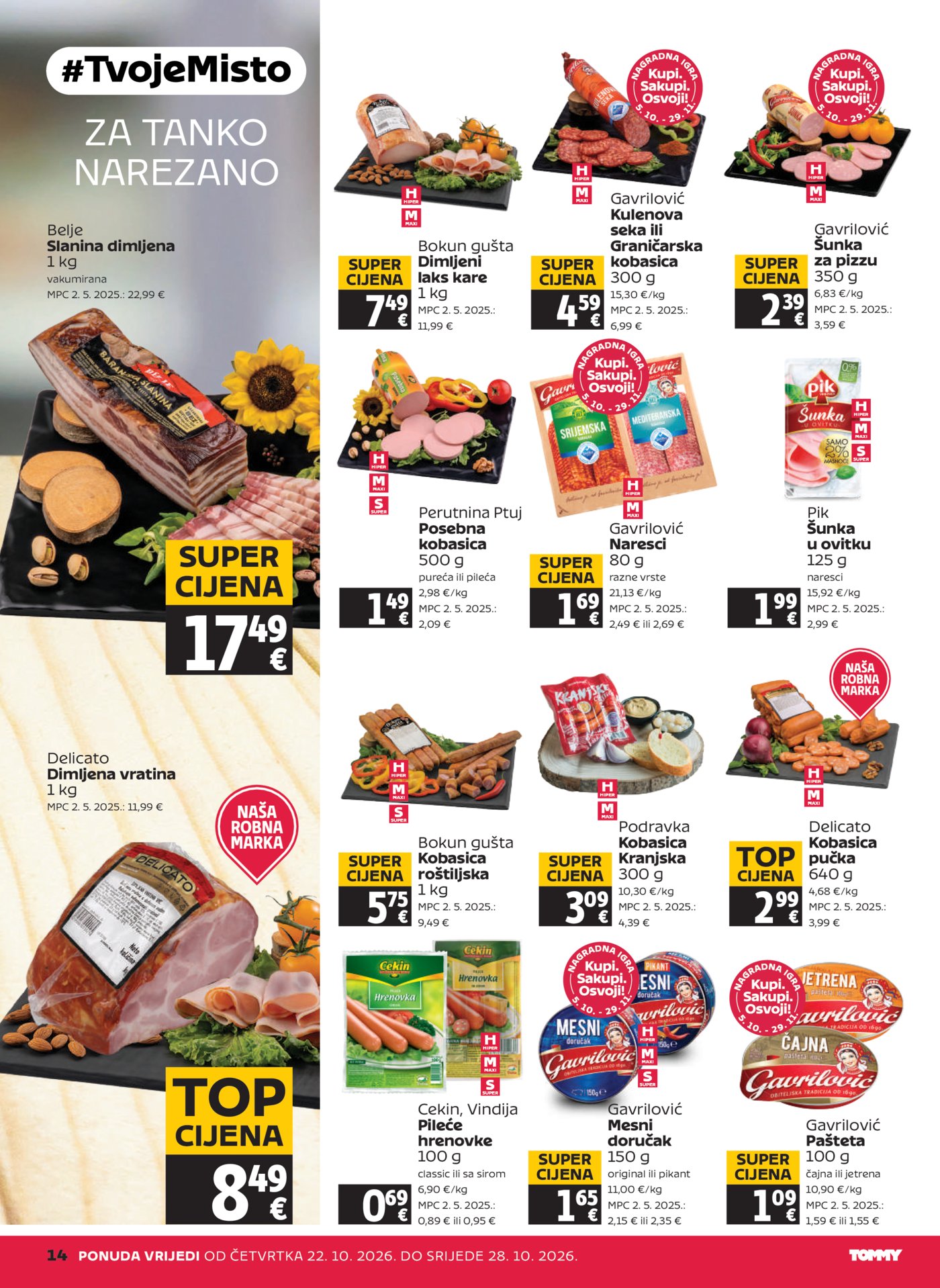 Tommy katalog Akcija 22.10.-28.10.2026.