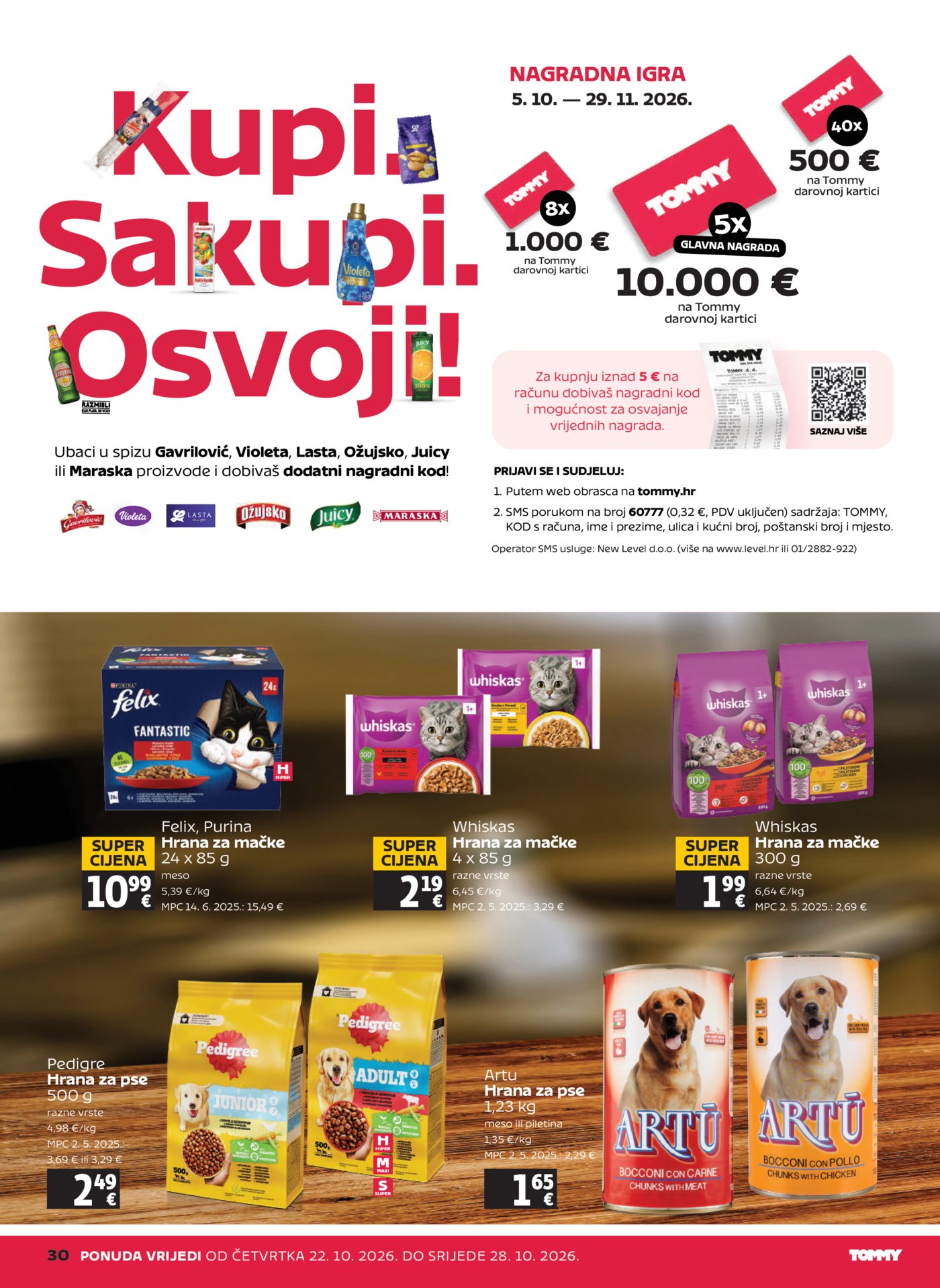 Tommy katalog Akcija 22.10.-28.10.2026.