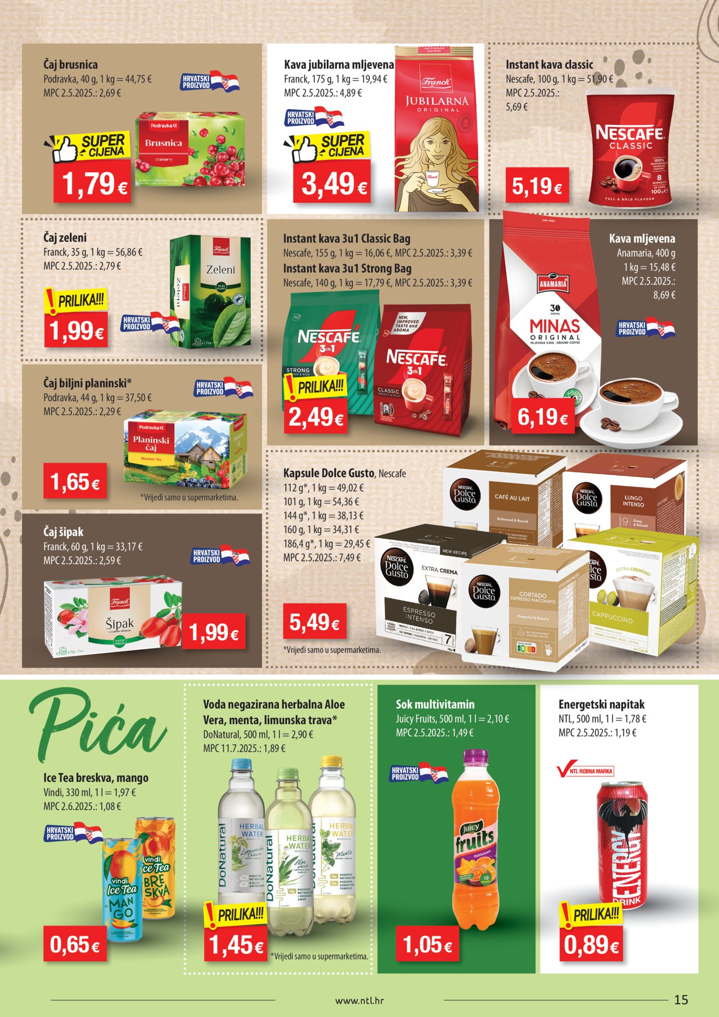 NTL katalog Akcija 28.10. - 03.11.2026. Istok, Sjever