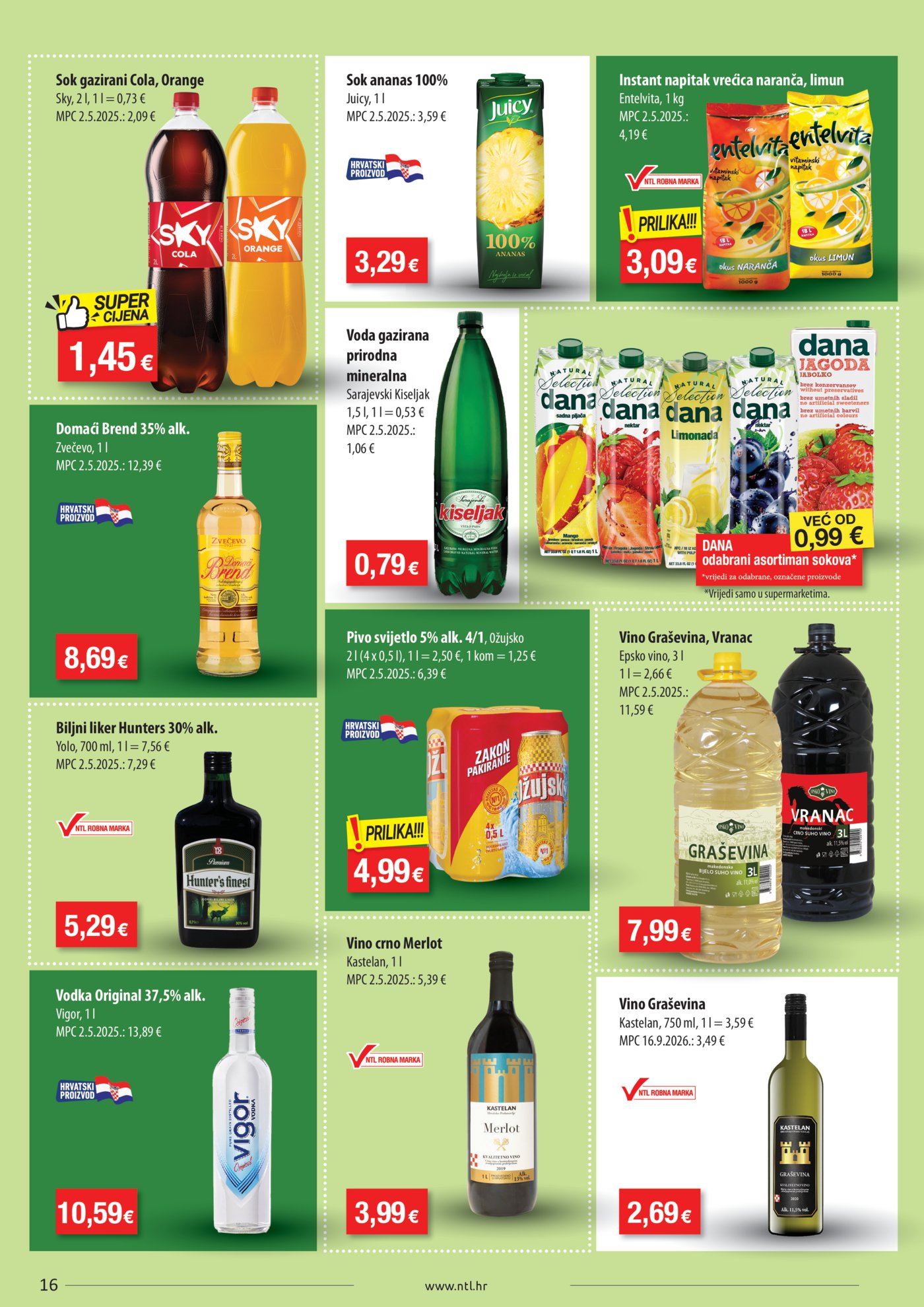 NTL katalog Akcija 28.10. - 03.11.2026. Istok, Sjever
