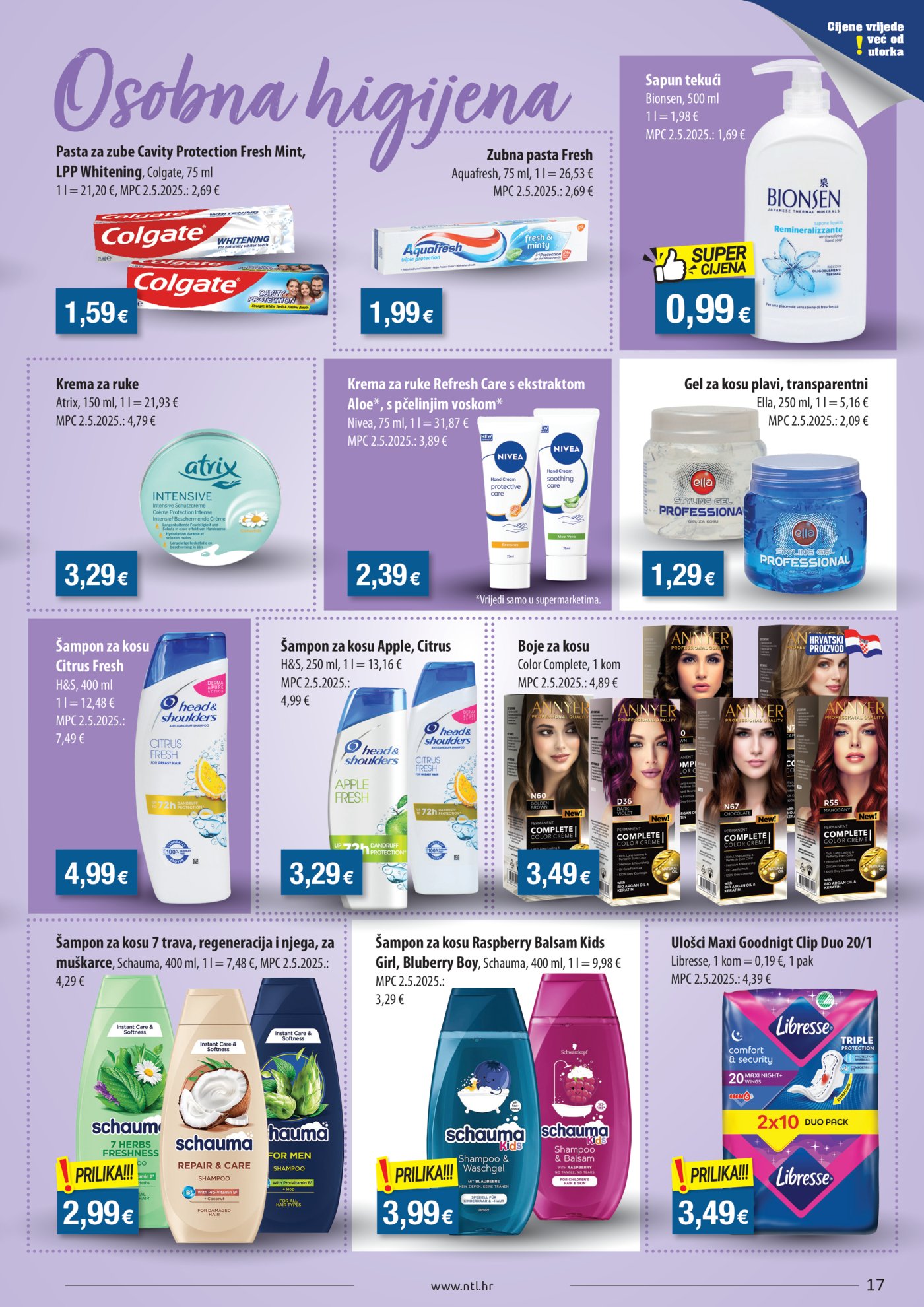 NTL katalog Akcija 28.10. - 03.11.2026. Istok, Sjever