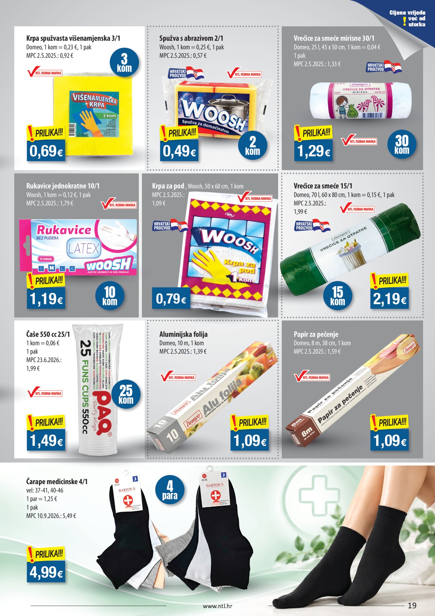 NTL katalog Akcija 28.10. - 03.11.2026. Istok, Sjever