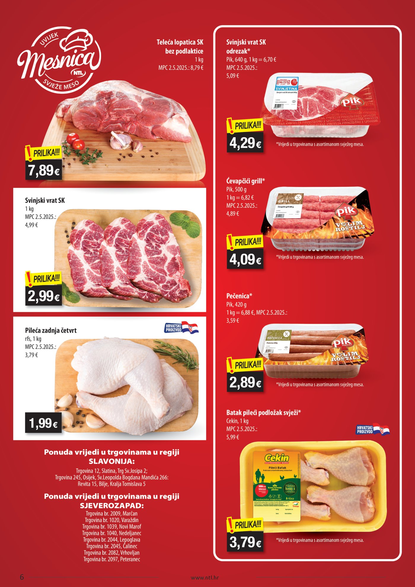 NTL katalog Akcija 28.10. - 03.11.2026. Istok, Sjever