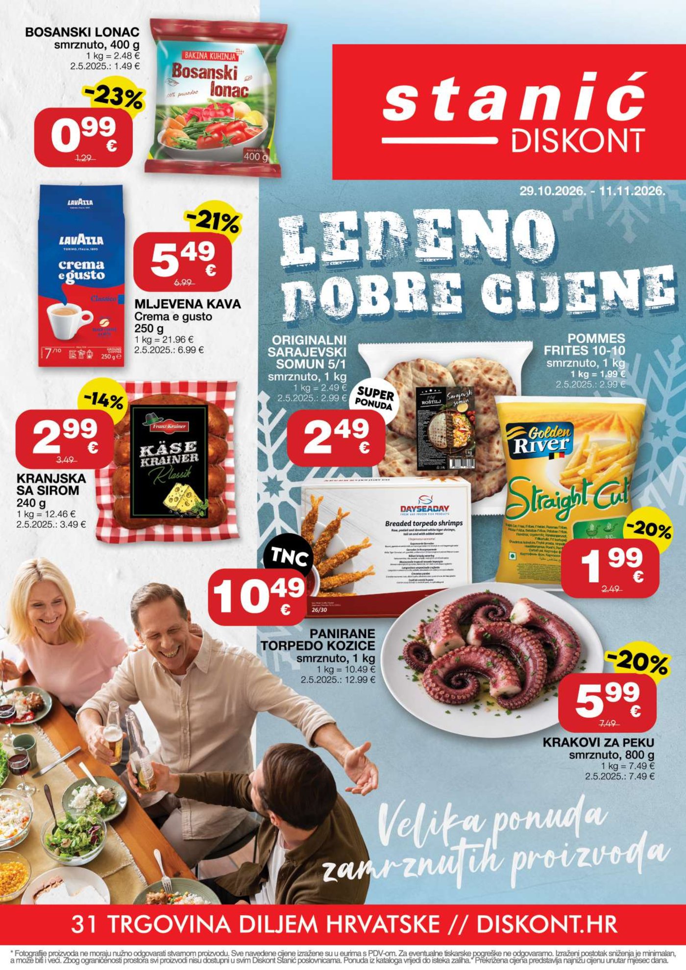 Diskont Stanić katalog Akcija 29.10.-11.11.2026.