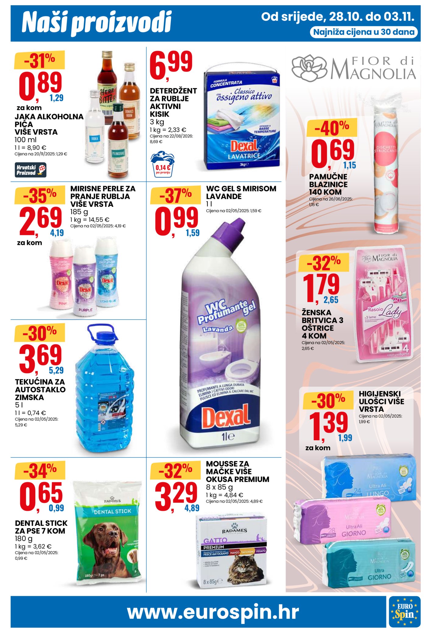 Eurospin katalog Pametna kupnja 28.10. - 03.11.2026.