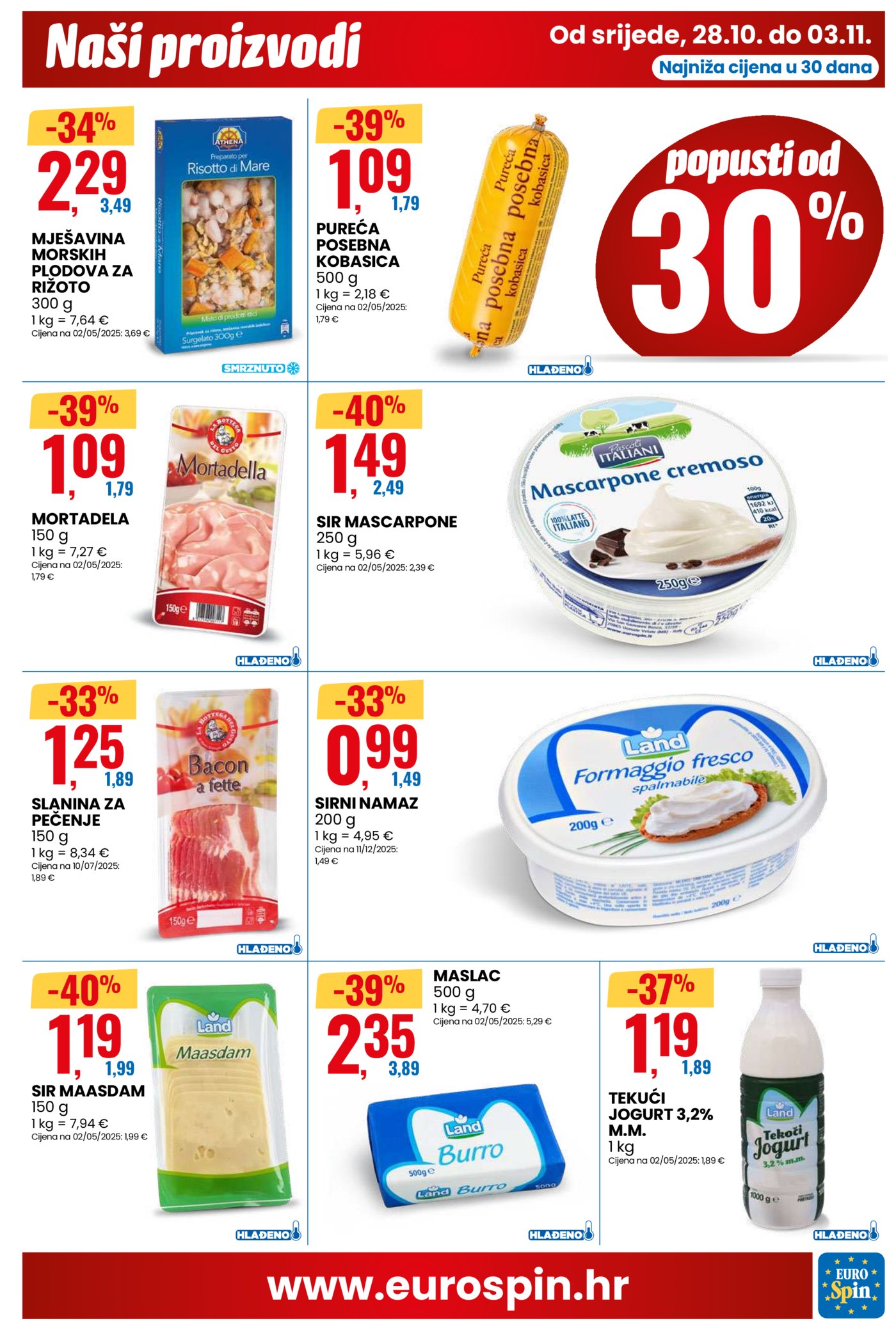 Eurospin katalog Pametna kupnja 28.10. - 03.11.2026.