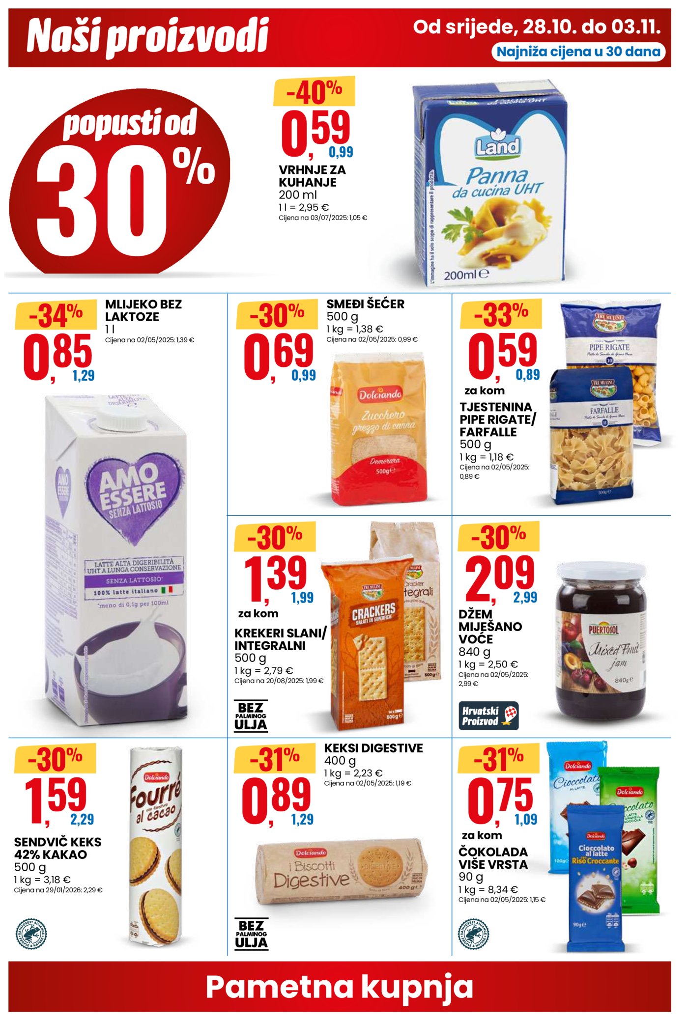 Eurospin katalog Pametna kupnja 28.10. - 03.11.2026.