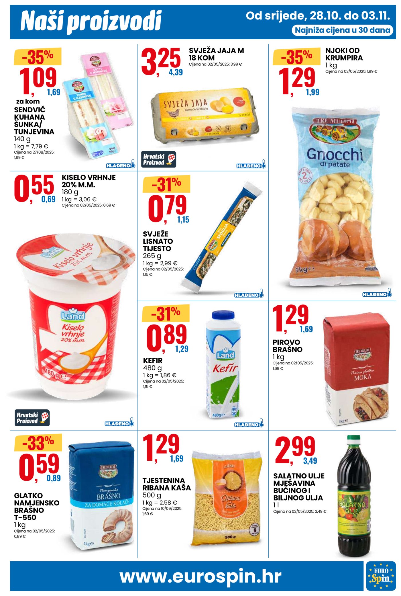 Eurospin katalog Pametna kupnja 28.10. - 03.11.2026.