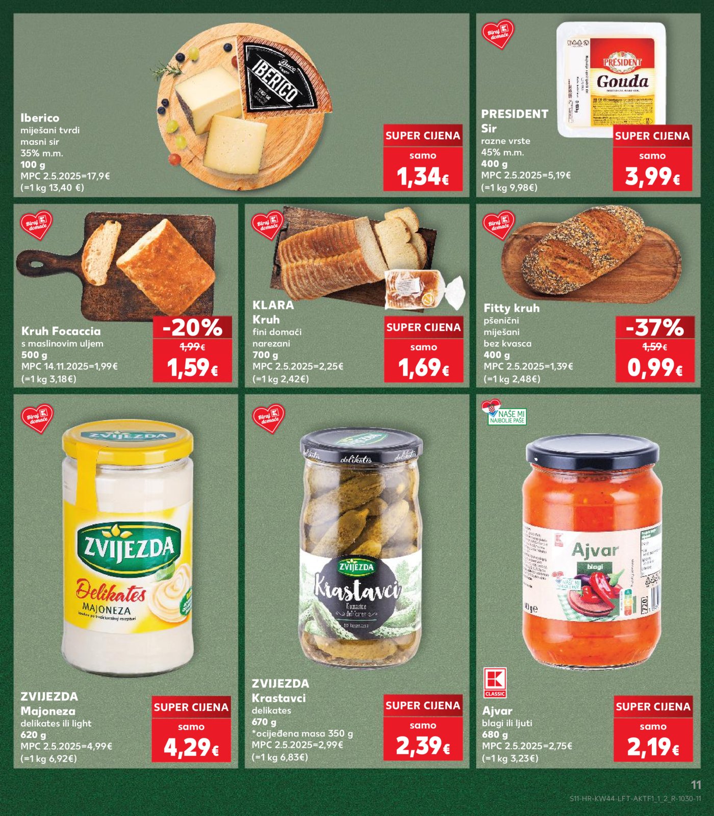 Kaufland katalolg Akcija 28.10. - 03.11.2026.