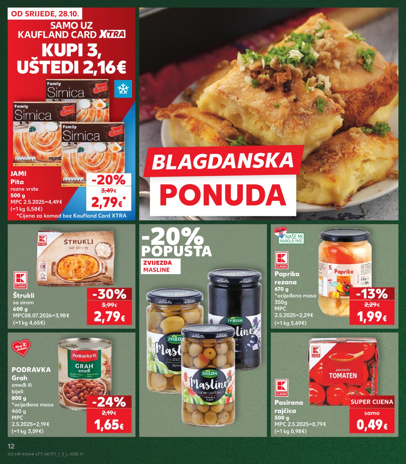 Kaufland katalolg Akcija 28.10. - 03.11.2026.