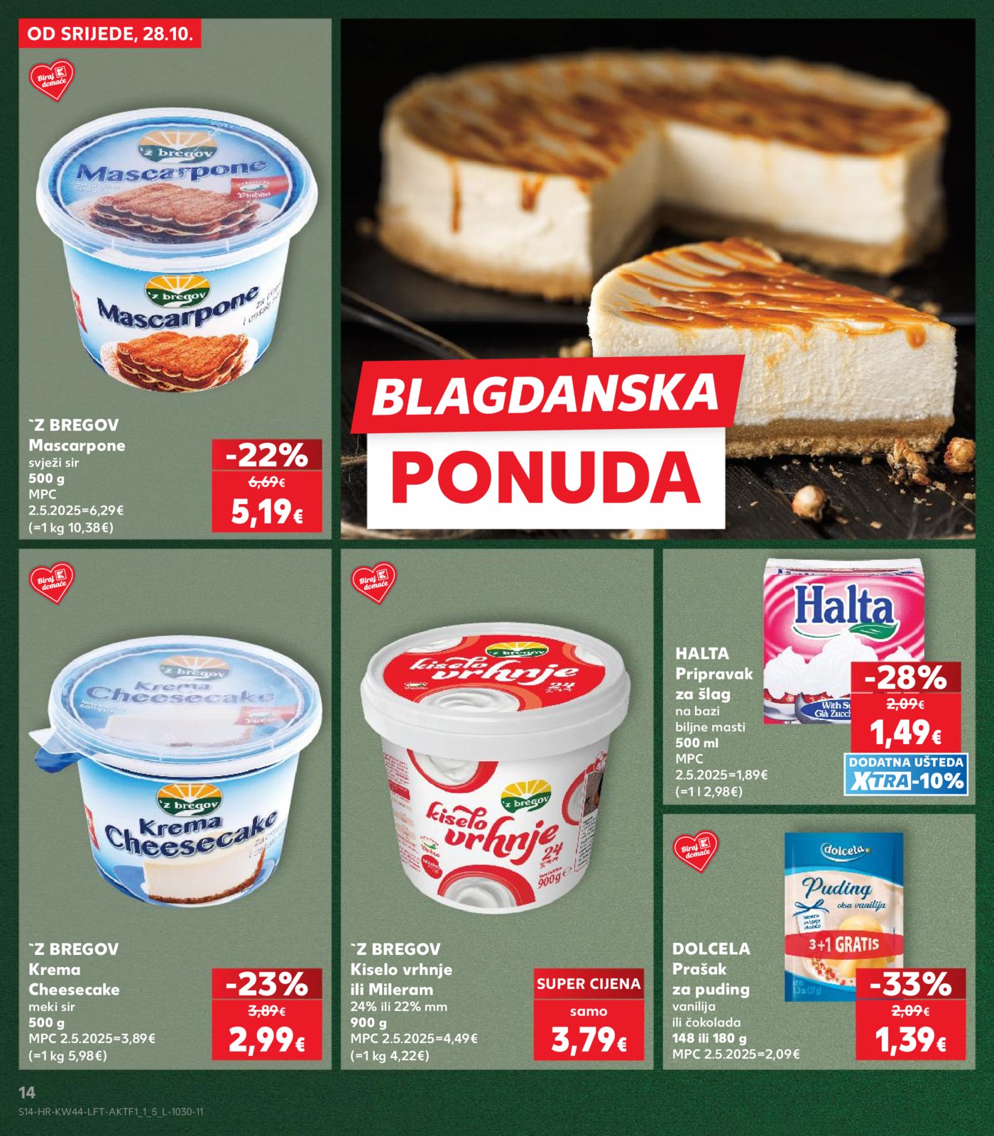 Kaufland katalolg Akcija 28.10. - 03.11.2026.