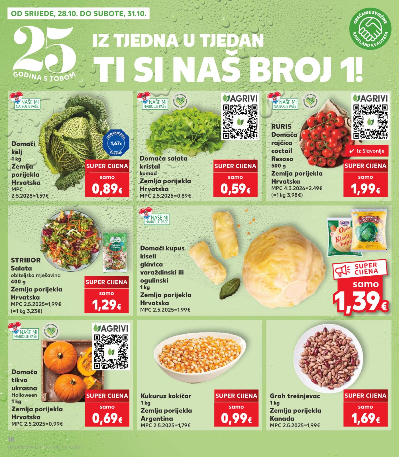 Kaufland katalolg Akcija 28.10. - 03.11.2026.