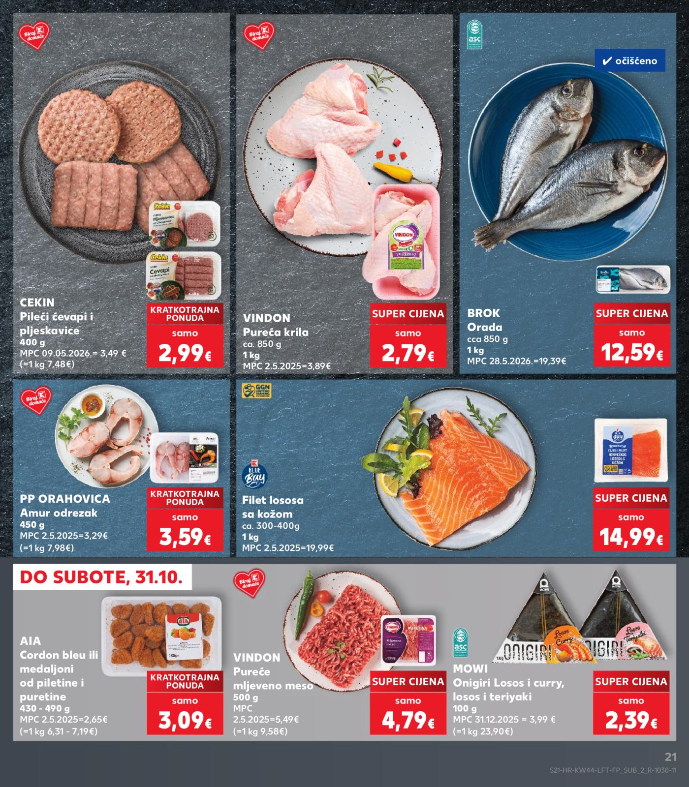 Kaufland katalolg Akcija 28.10. - 03.11.2026.