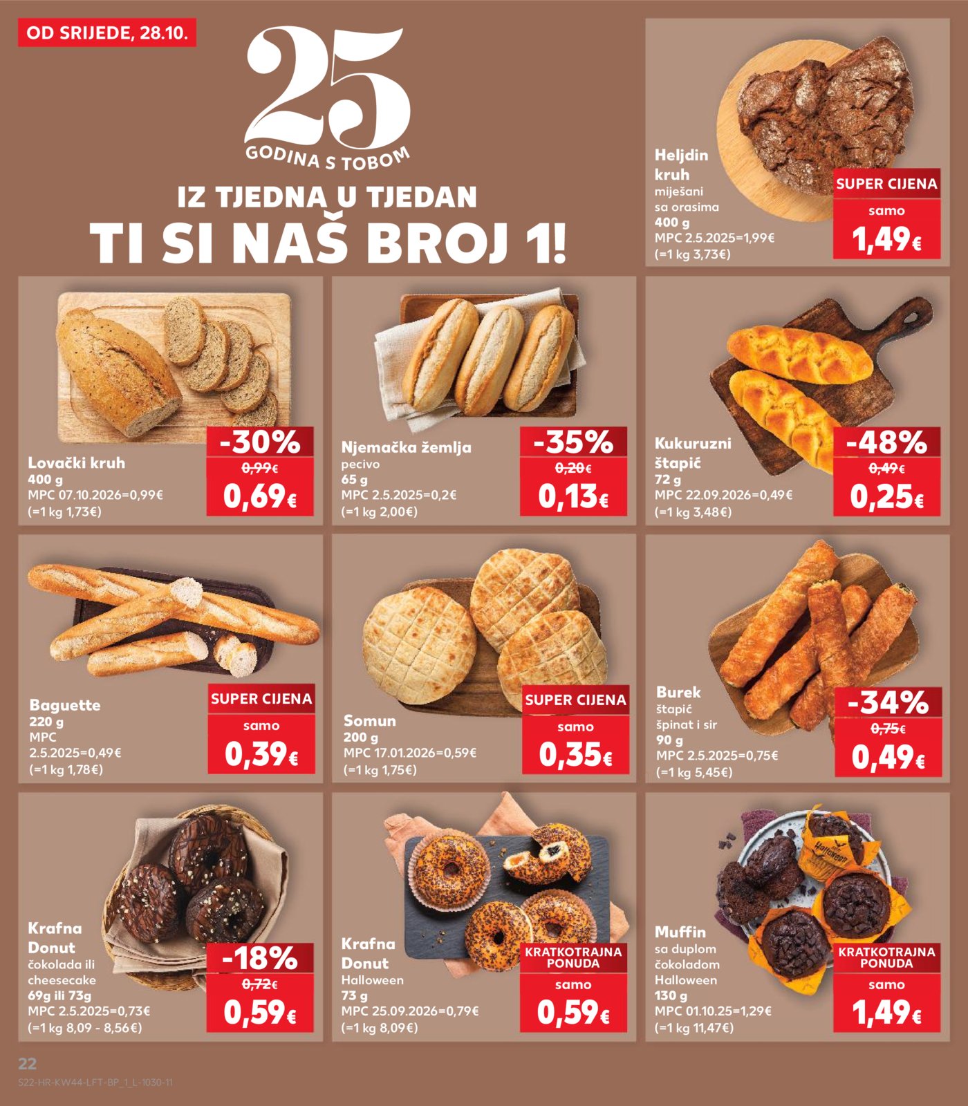 Kaufland katalolg Akcija 28.10. - 03.11.2026.